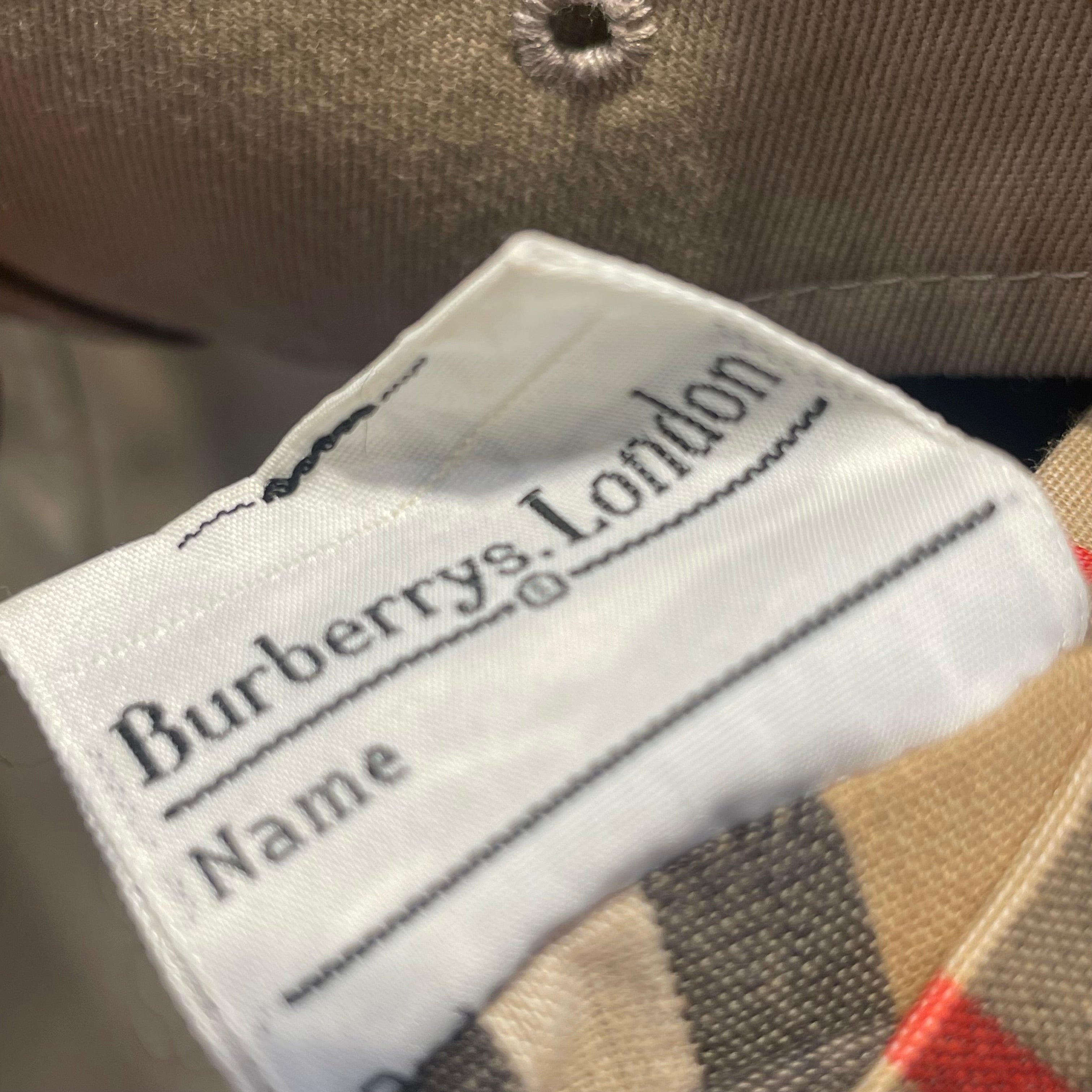 BURBERRYS/Trench Coat/Cotton/KHK/ripped on inside (e27382) view 5