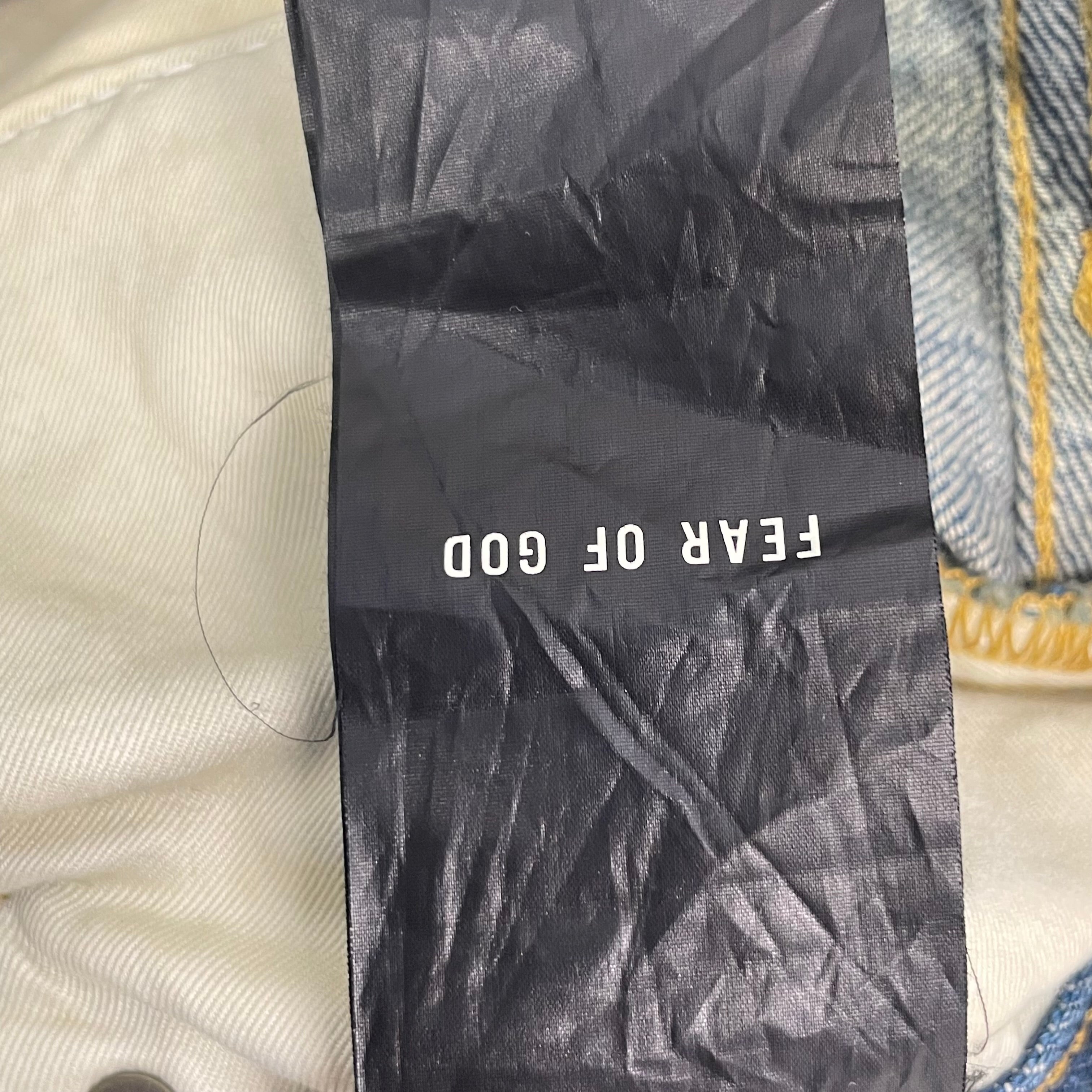 FEAR OF GOD/Skinny Pants/31/Denim/BLU/Button Fly/139190 7th collection view 6
