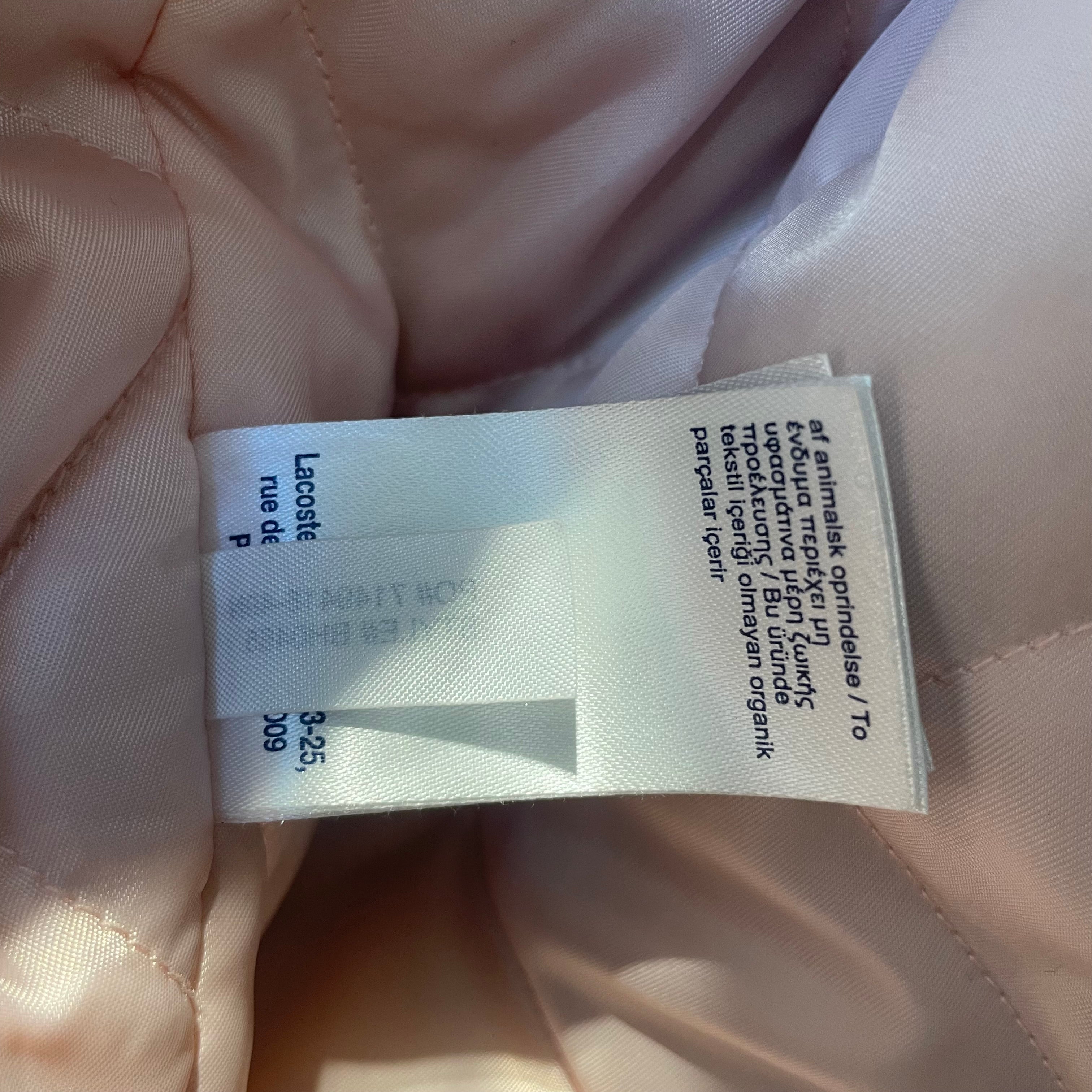 LACOSTE/Souvenir Jkt/XL/Cotton/GRN/le fleur glf vrsity jkt view 4