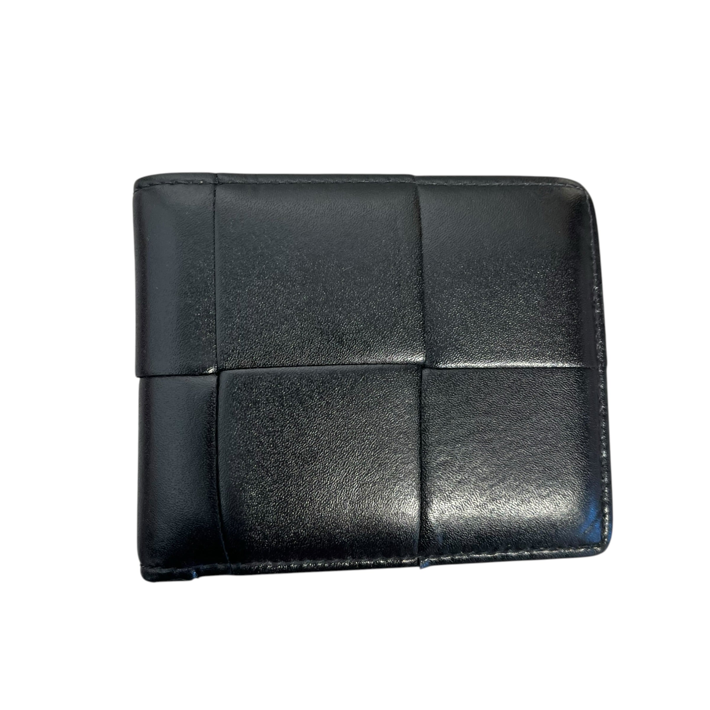 BOTTEGA VENETA/Bifold Wallet/Leather/BLK/M's/CASSETTE WALLET view 2