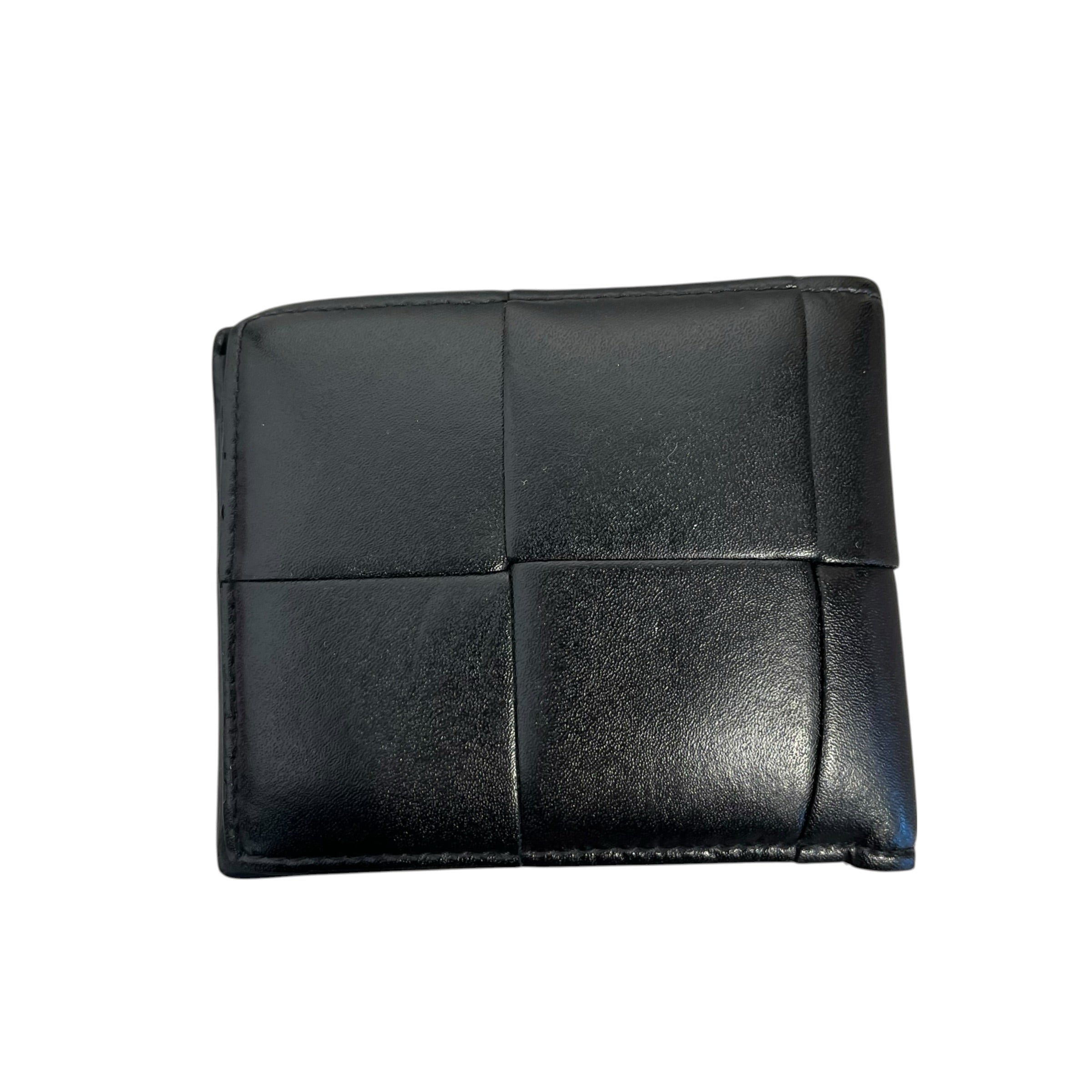 BOTTEGA VENETA/Bifold Wallet/Leather/BLK/M's/CASSETTE WALLET view 3