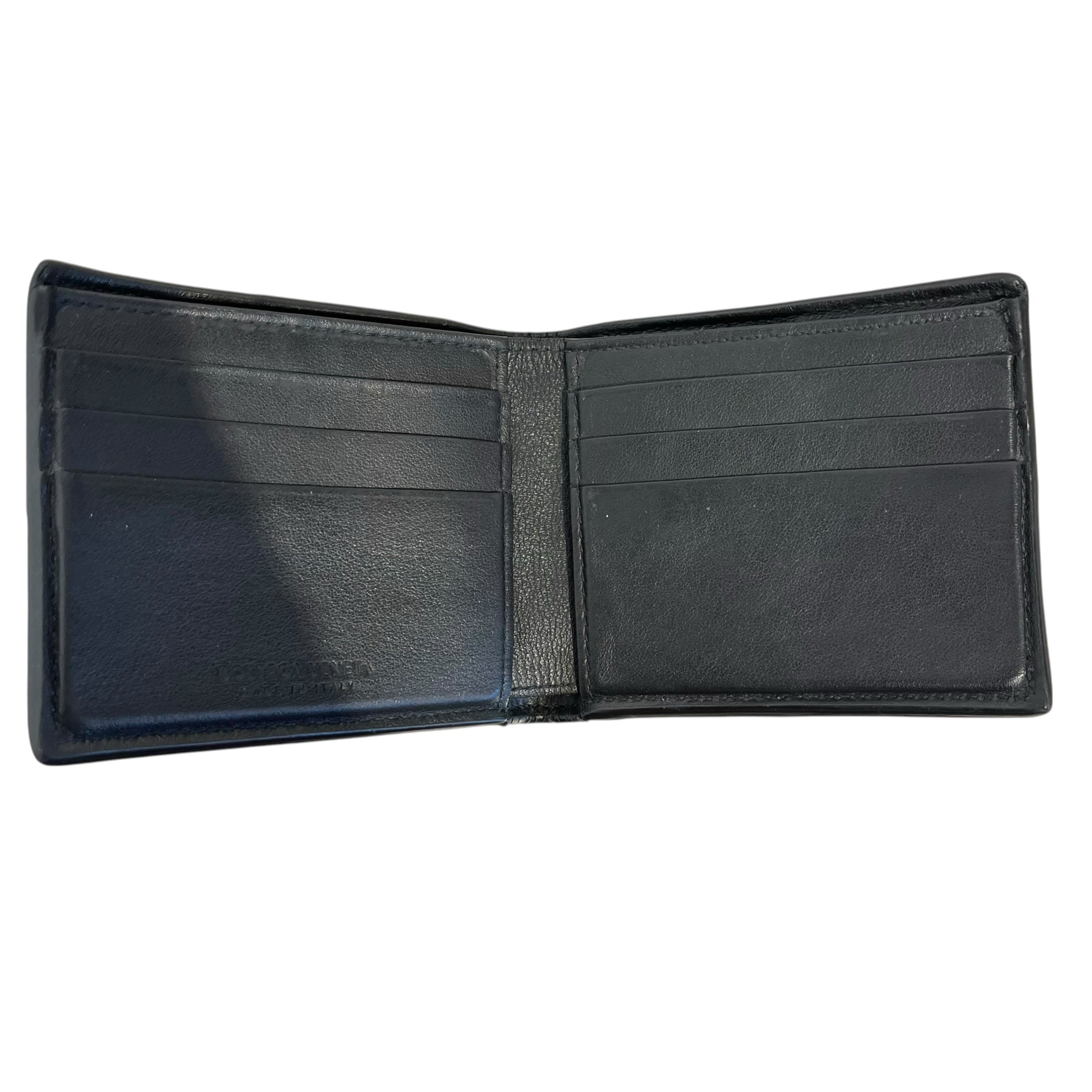 BOTTEGA VENETA/Bifold Wallet/Leather/BLK/M's/CASSETTE WALLET view 4