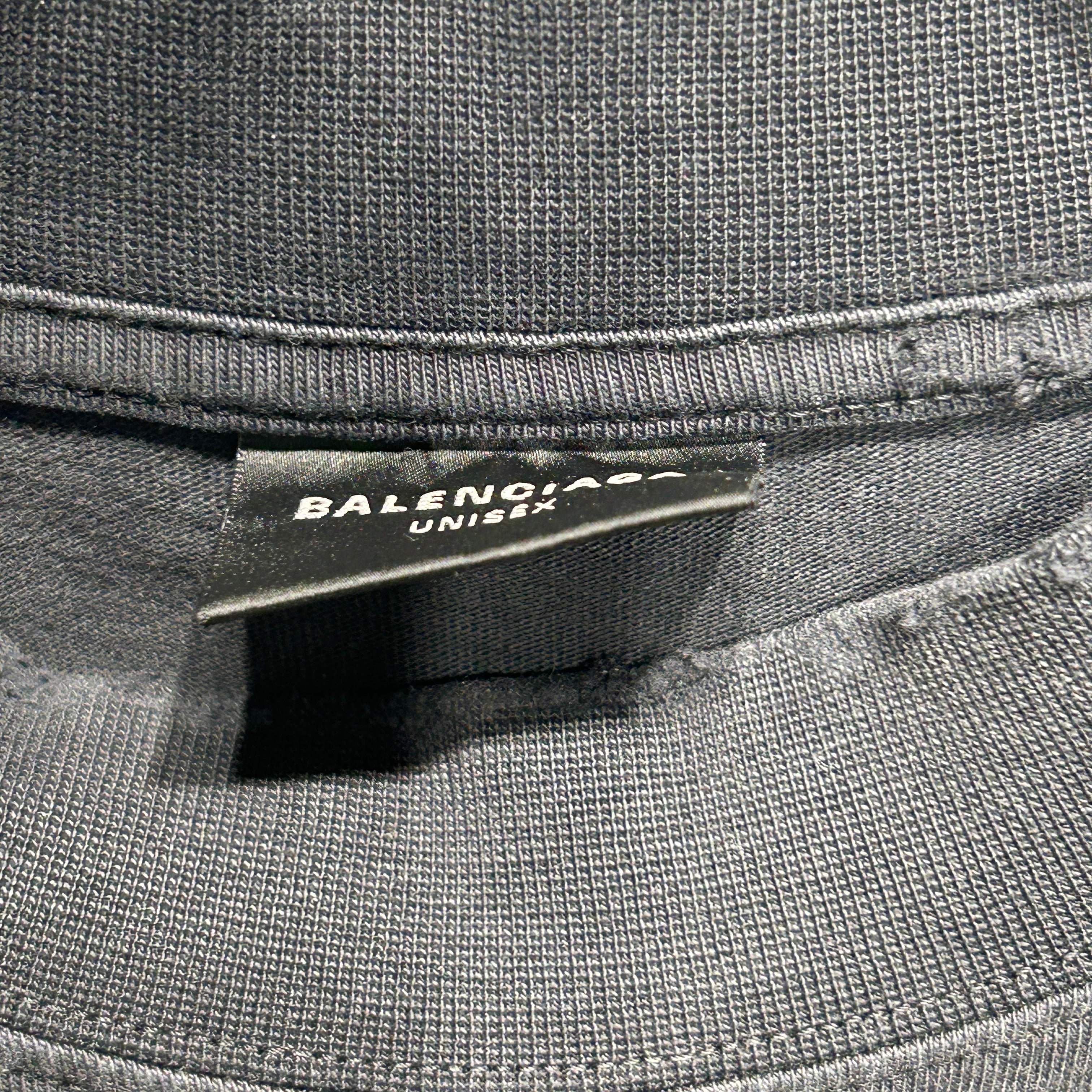BALENCIAGA/T-Shirt/XS/Cotton/BLK/SEE NOW BUY NOW view 3