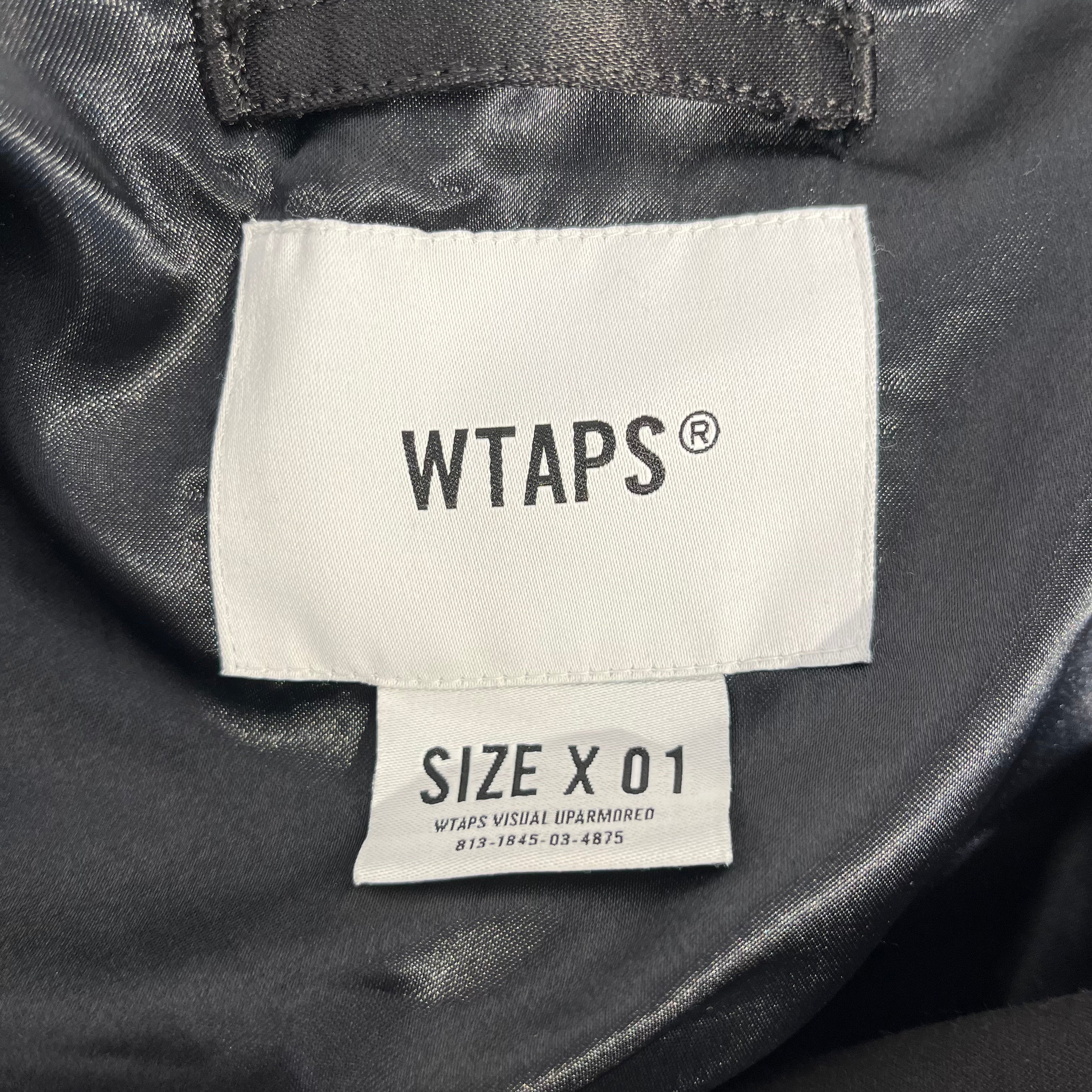 w)taps/Jacket/1/Nylon/BLK/MILITIA view 3