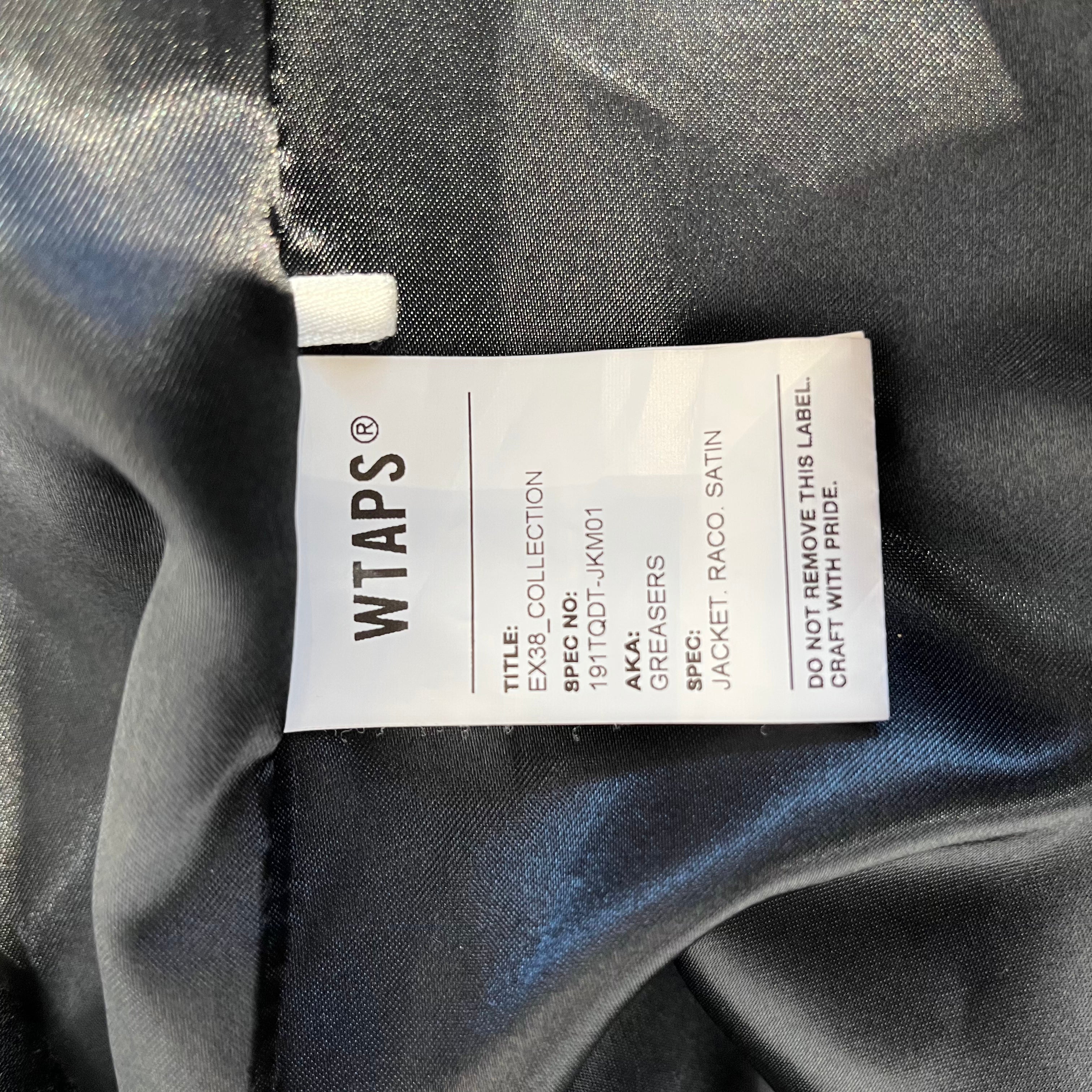 w)taps/Jacket/1/Nylon/BLK/MILITIA view 4