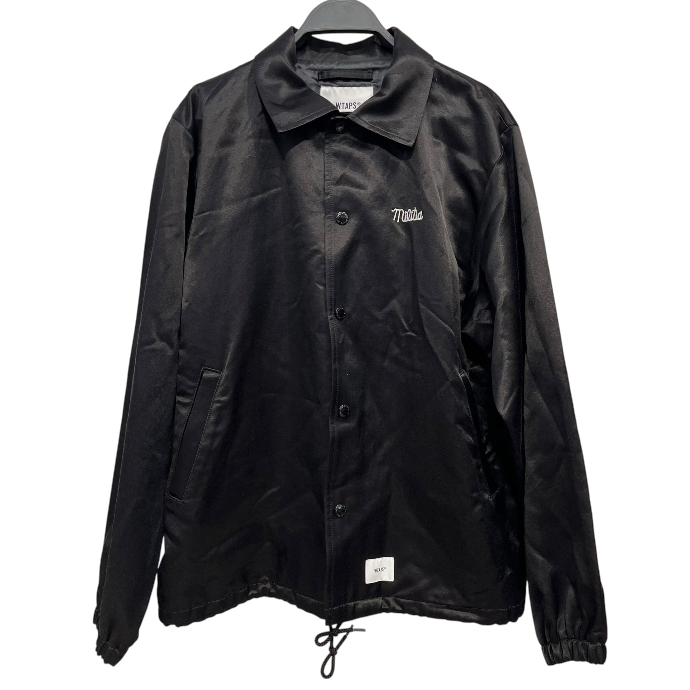 w)taps/Jacket/1/Nylon/BLK/MILITIA view 1