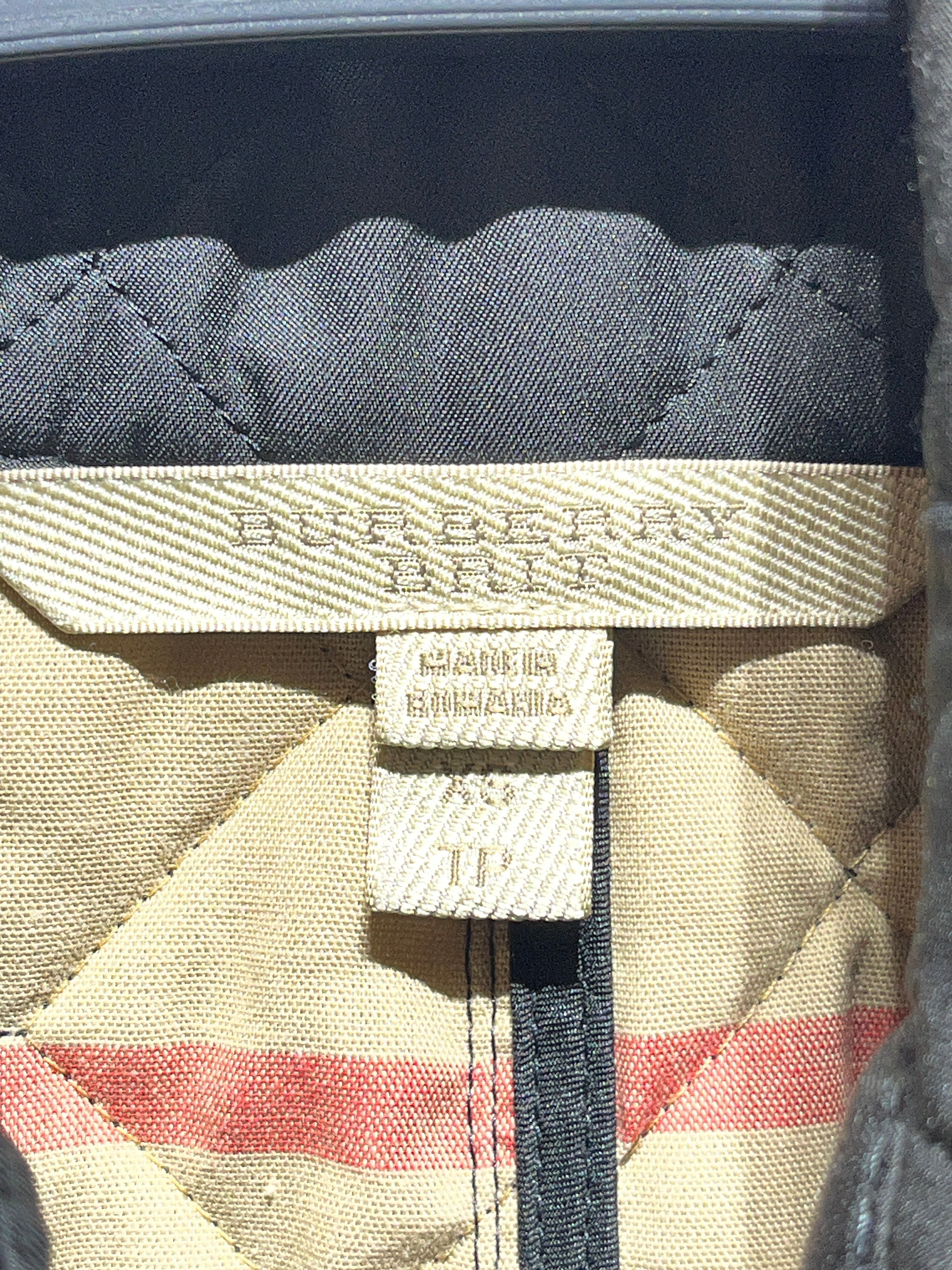 BURBERRY BRIT/Quilted Jkt/XS/Nylon/BLK/button up QUILTED JACKET view 3