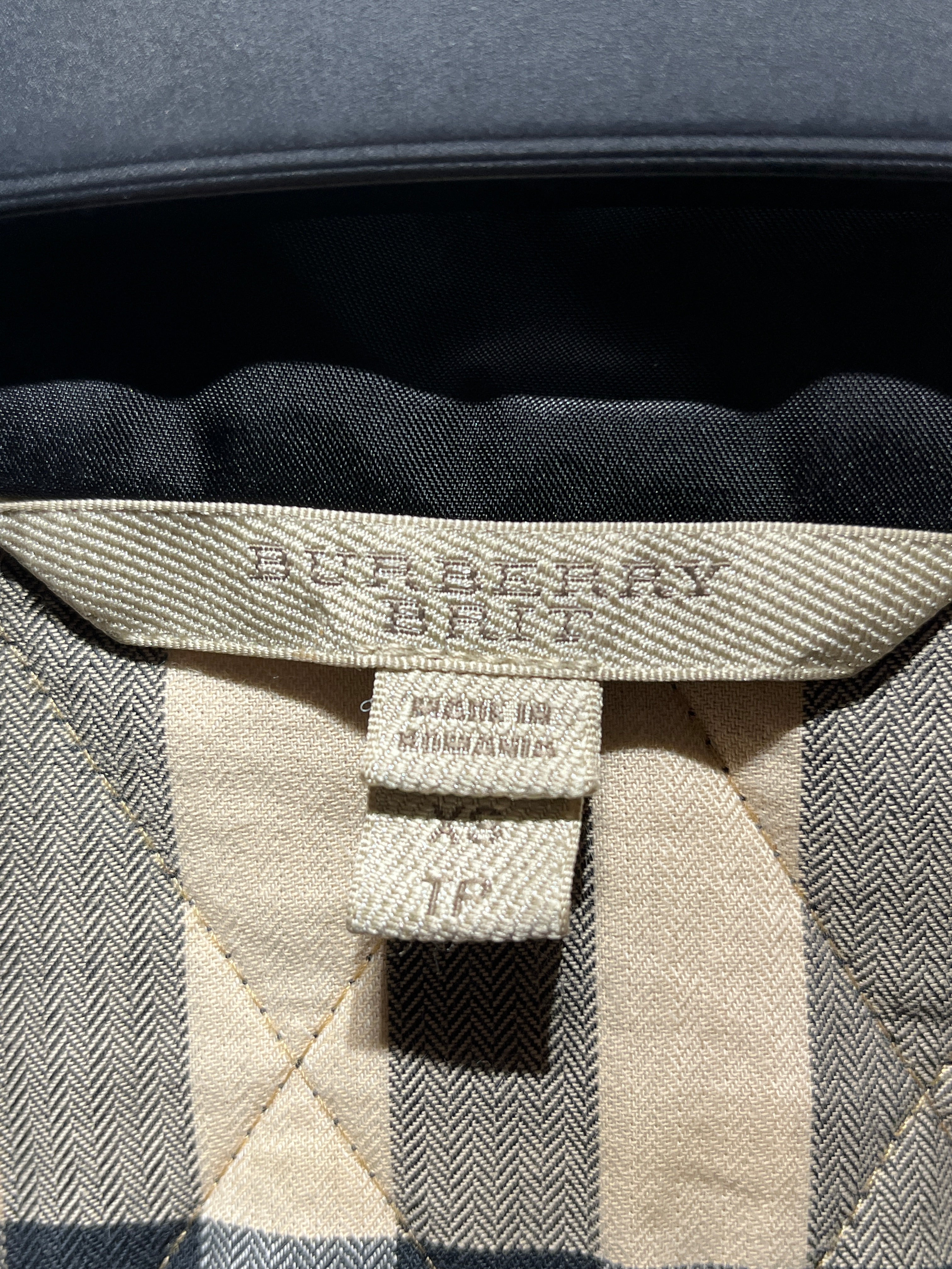 BURBERRY BRIT/Quilted Jkt/XS/Nylon/BLK/ZIP QUILTED JACKET view 3