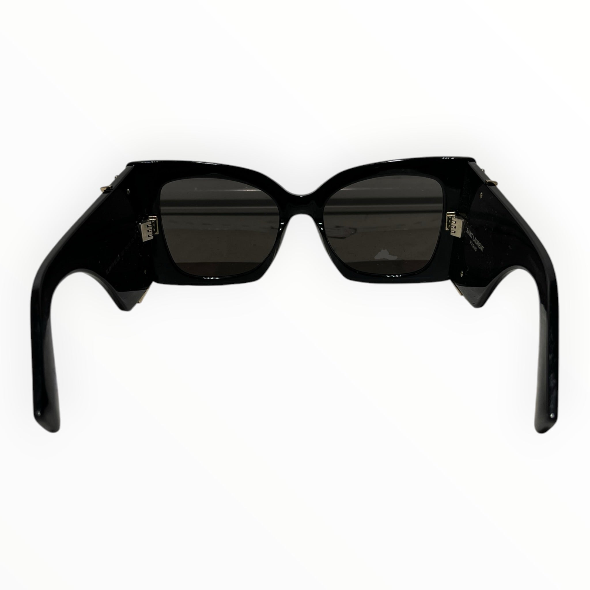 SAINT LAURENT/Glasses/Celluloid/BLK/L's/OVERSIZED TINTED WIDE LENSE view 3