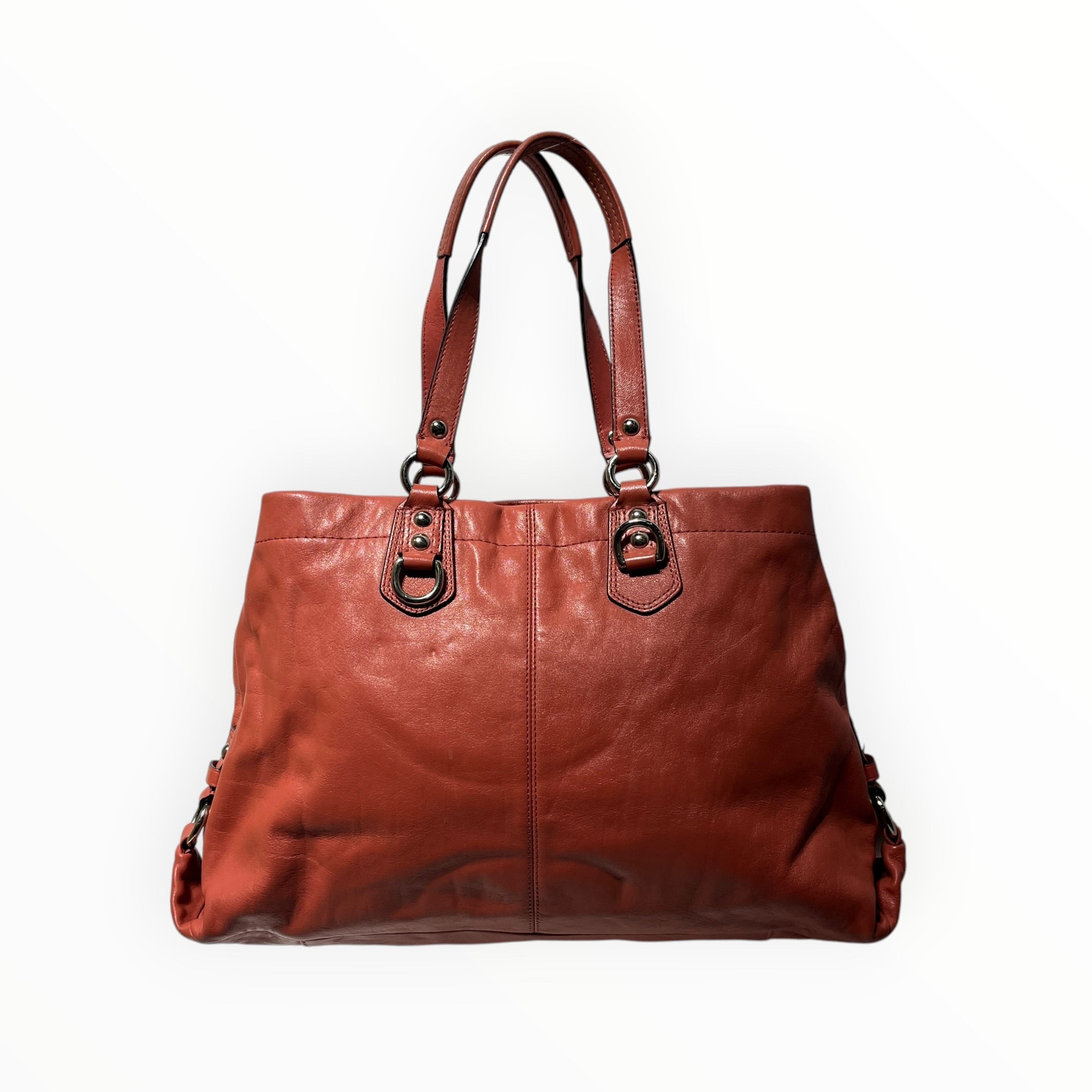 COACH/Hand Bag/Leather/PNK/ashley bag view 2