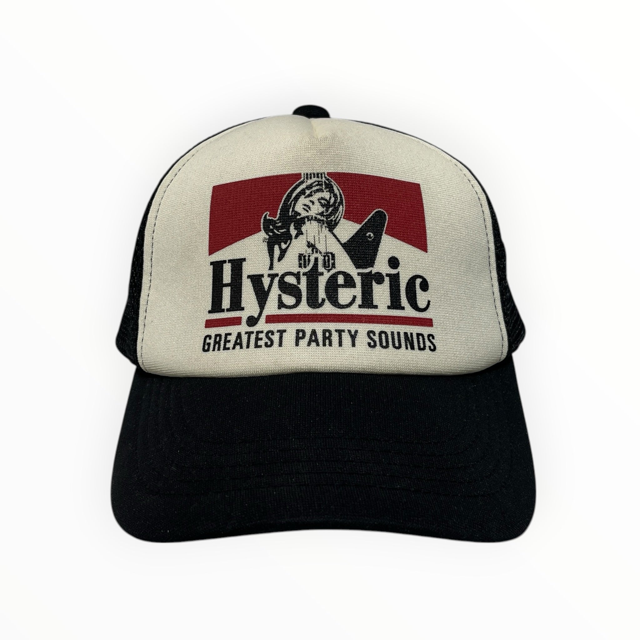 HYSTERIC GLAMOUR/Hat/Polyester/BLK/M's/GREATEST PRTY SOUNDS view 1