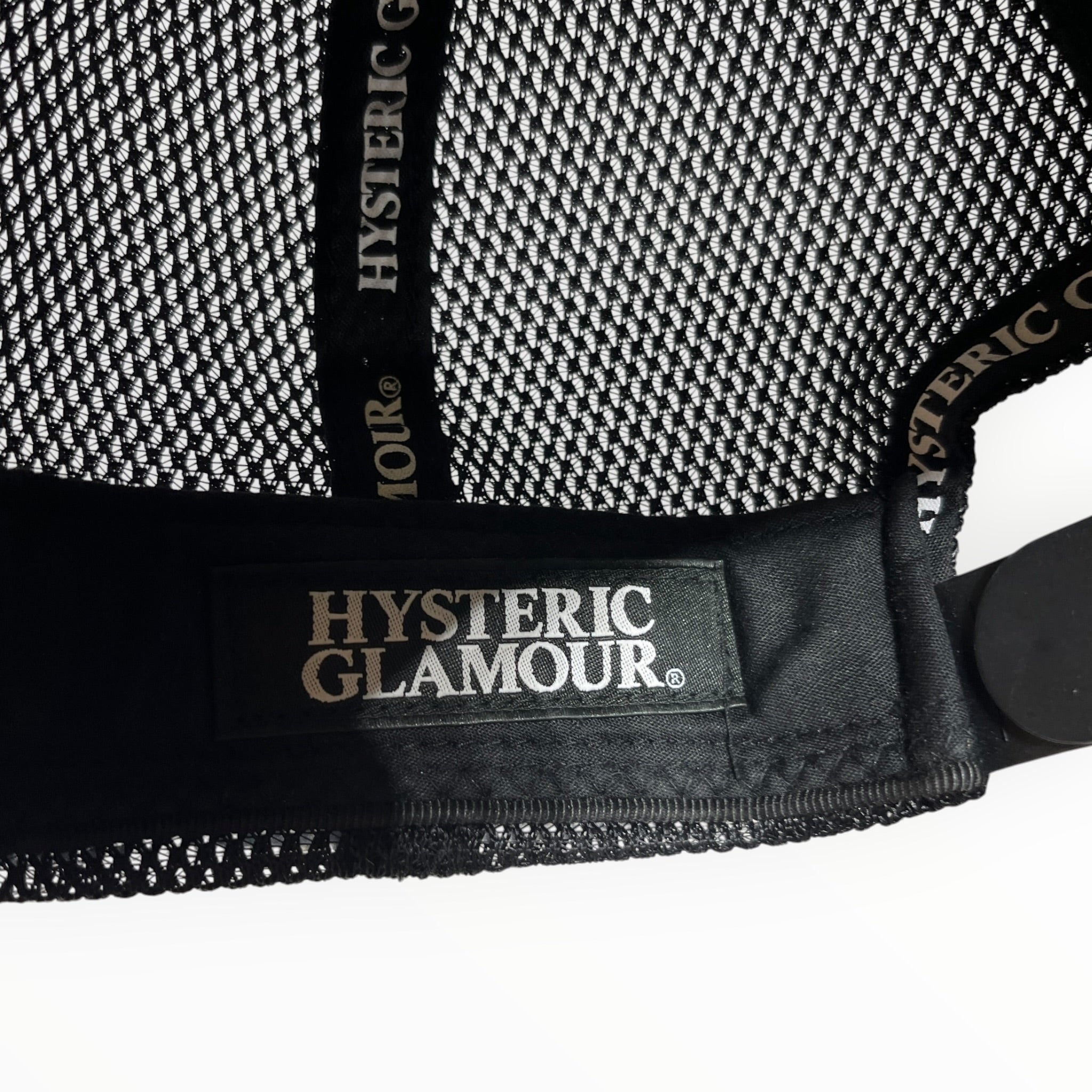 HYSTERIC GLAMOUR/Hat/Polyester/BLK/M's/GREATEST PRTY SOUNDS view 3