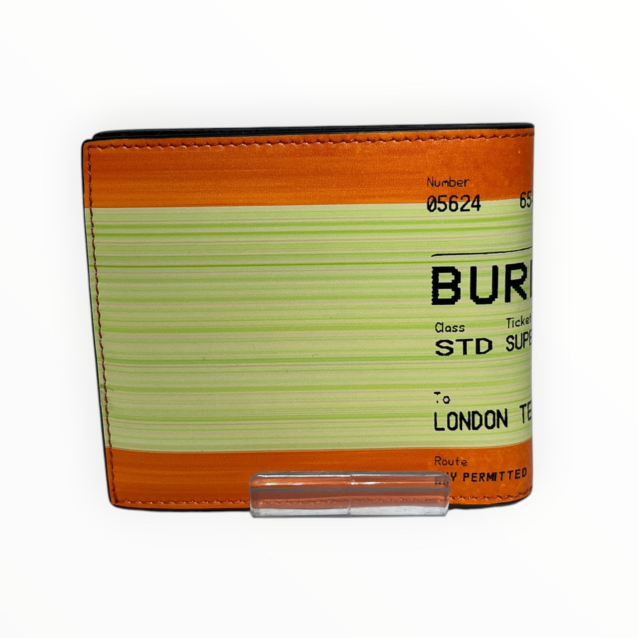 BURBERRY LONDON/Bifold Wallet/Leather/ORN/M's/LONDON TERMINALS view 2