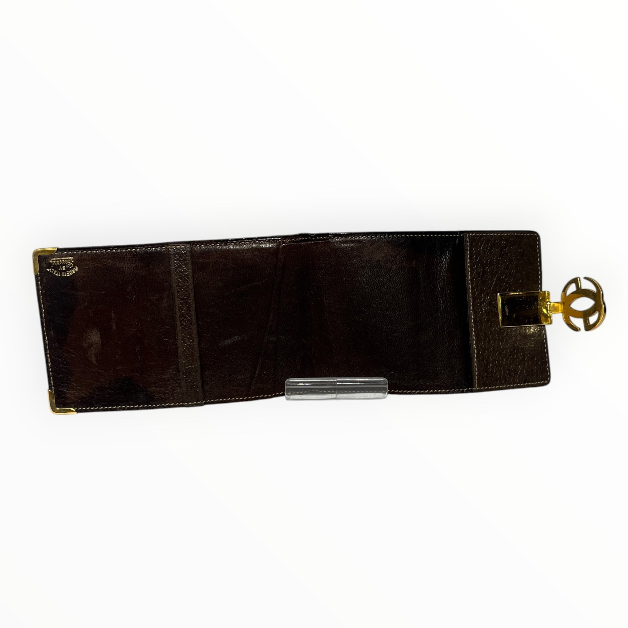 GUCCI/Bifold Wallet/Monogram/Cotton/CML/L's/CHECKBOOK BIFOLD view 3