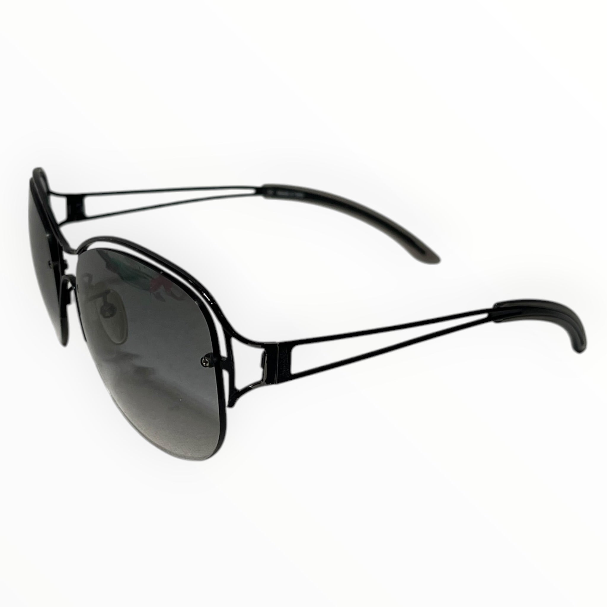 Jean Paul Gaultier/Sunglasses/Metal/BLK/M's/Gradient Lenses view 2