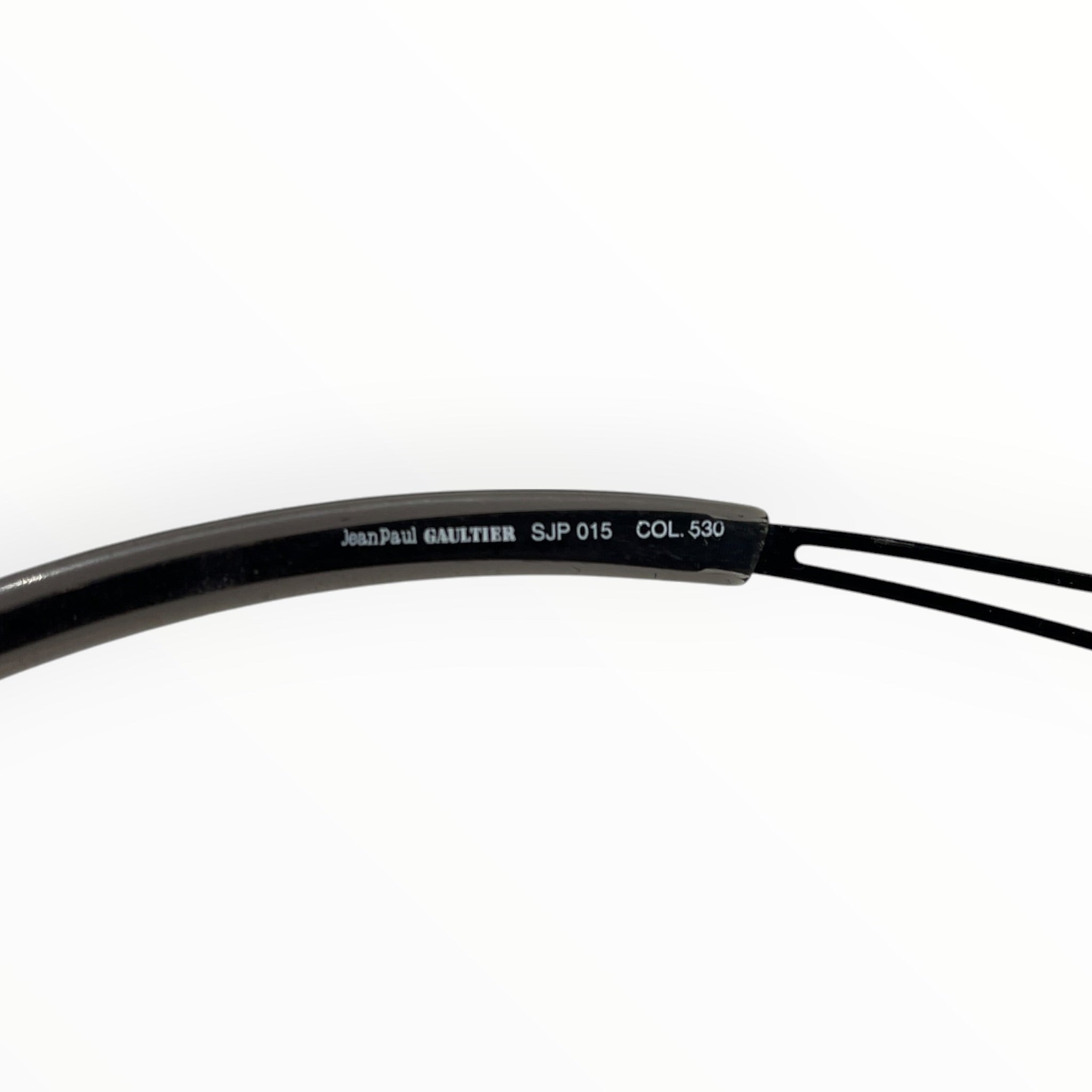 Jean Paul Gaultier/Sunglasses/Metal/BLK/M's/Gradient Lenses view 3