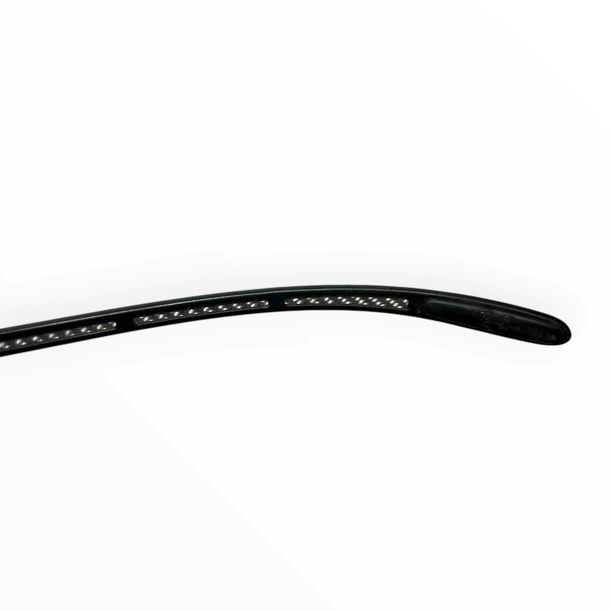 Ray-Ban/Sunglasses/Metal/BLK/M's/carbon aviator view 3
