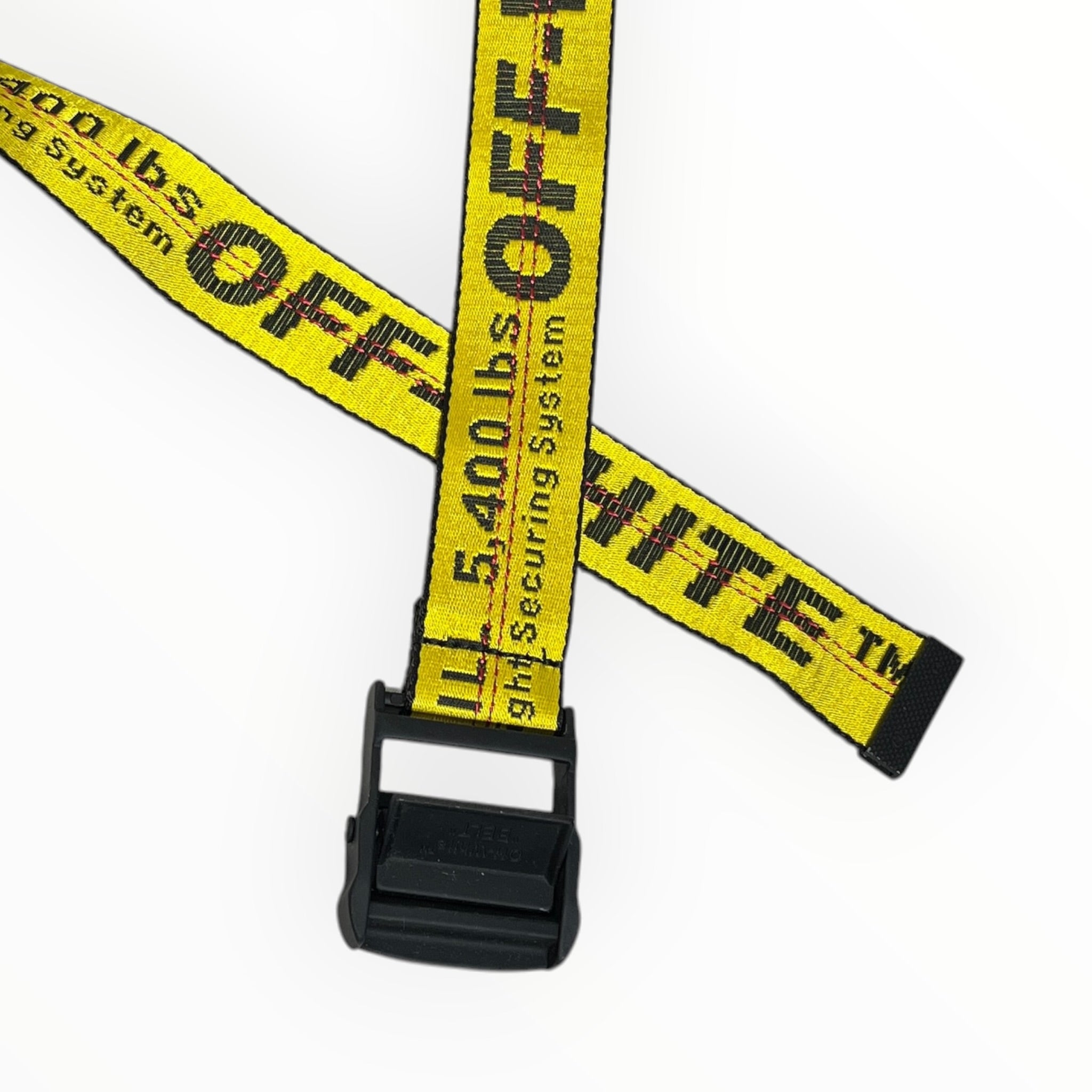 OFF-WHITE/Belt/Cotton/YEL/M's/construction belt view 2
