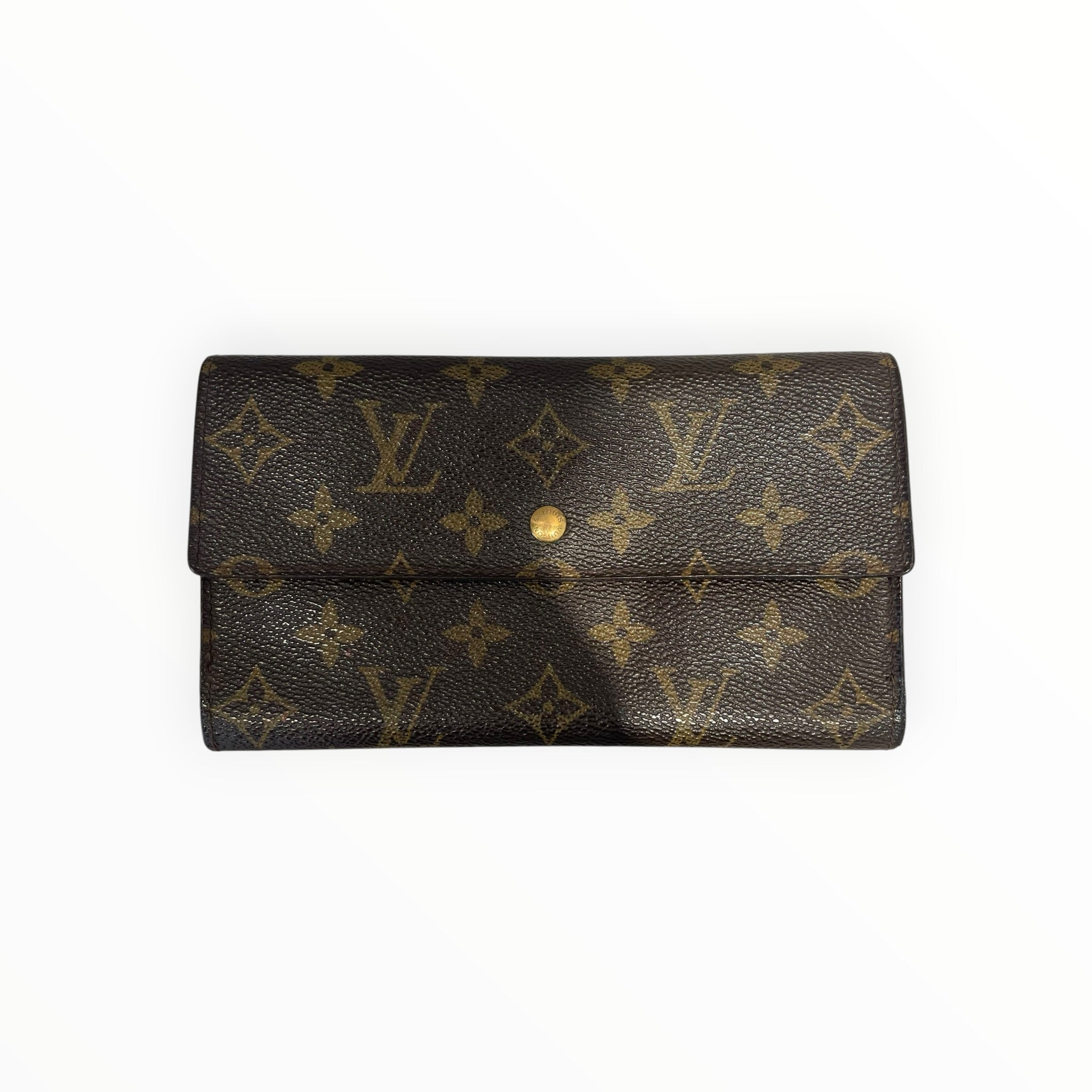 LOUIS VUITTON/Long Wallet/Monogram/BRW/L's/sarah long wallet view 1