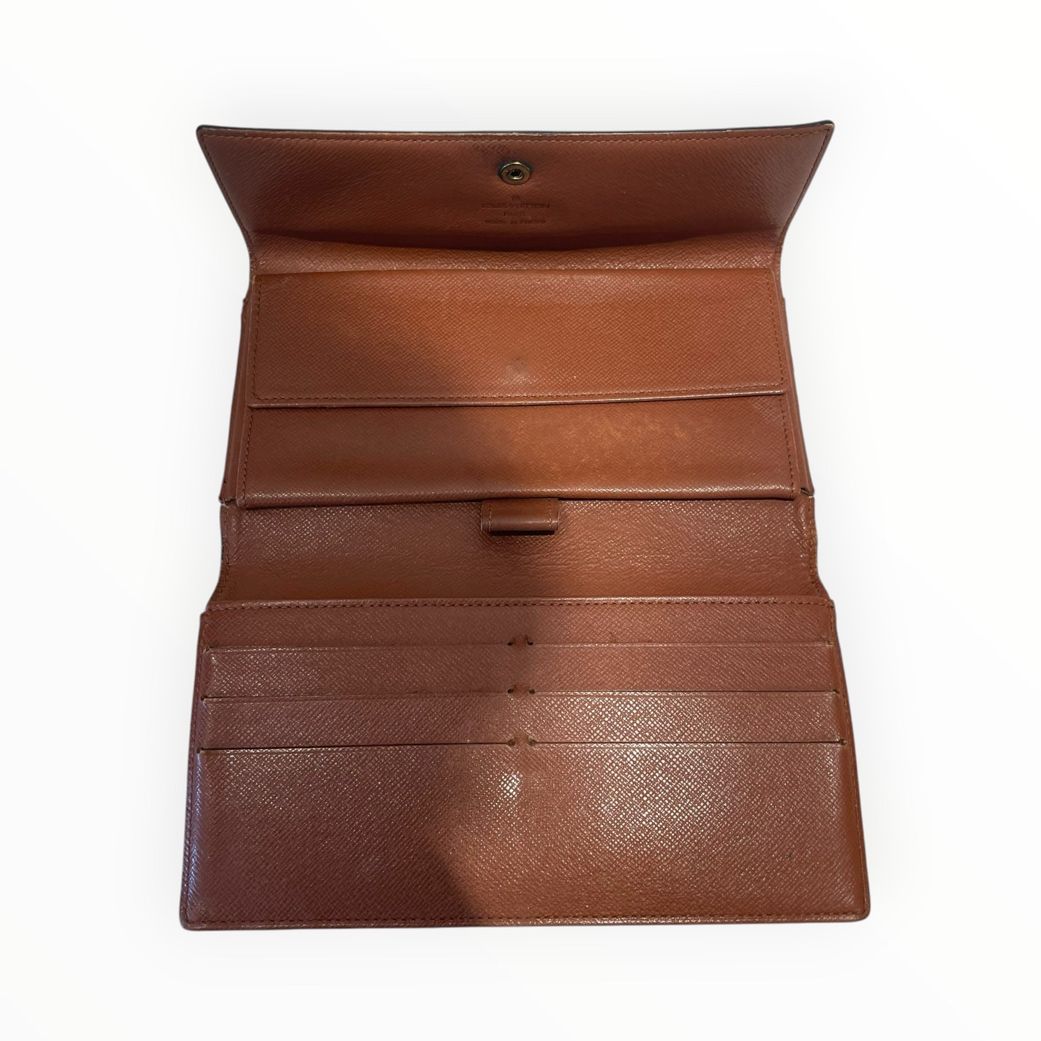 LOUIS VUITTON/Long Wallet/Monogram/BRW/L's/sarah long wallet view 3