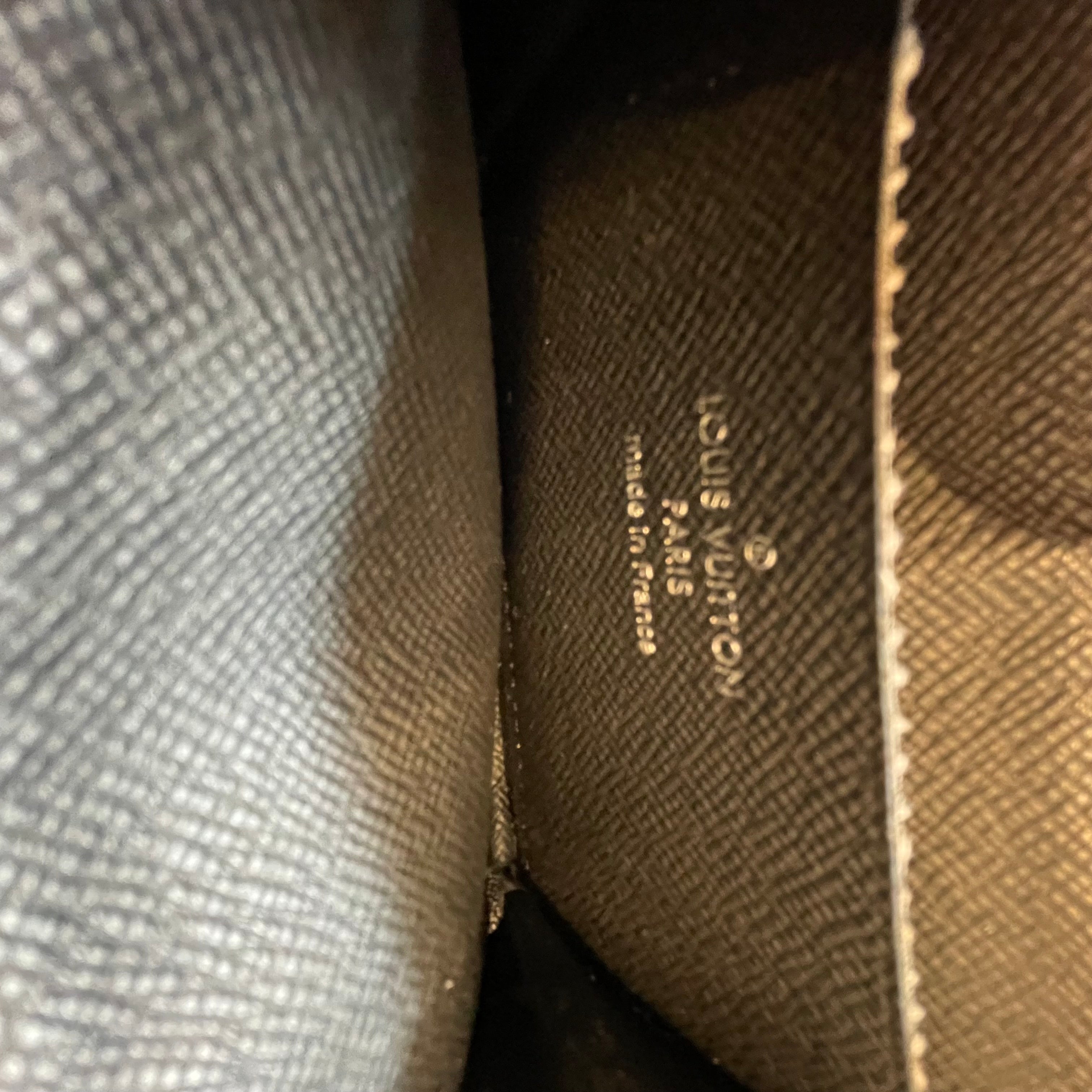 LOUIS VUITTON/Coin Wallet/Monogram/BLK/M's/eclipse zippy view 3