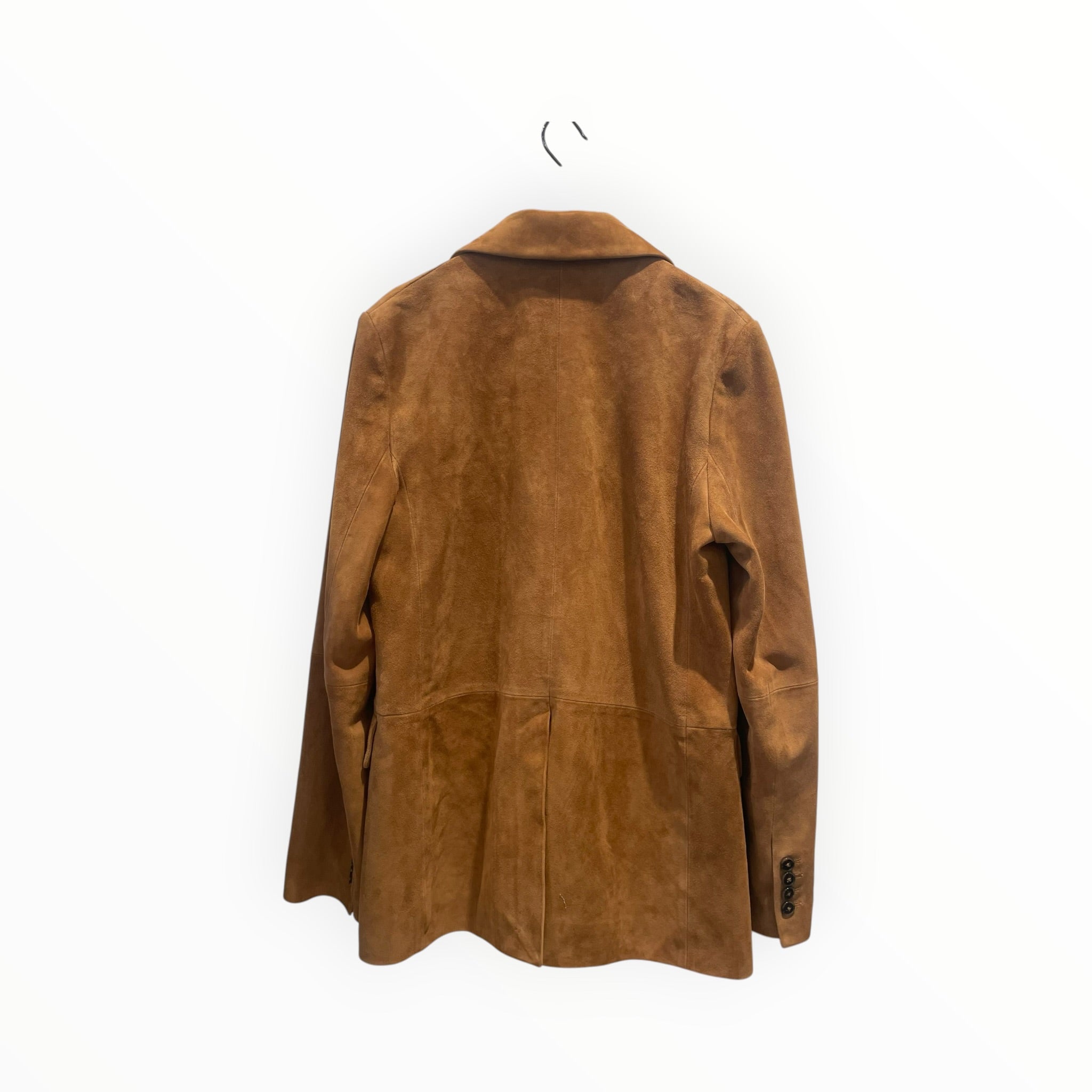BANANA REPUBLIC/Jacket/2/Suede/ORN/blazer golden chestnut view 2