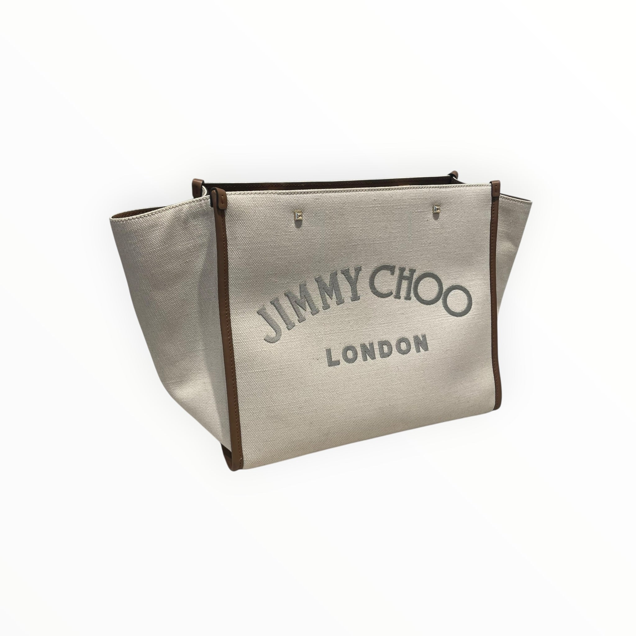 JIMMY CHOO/Tote Bag/CRM/AVENUE TOTE view 6