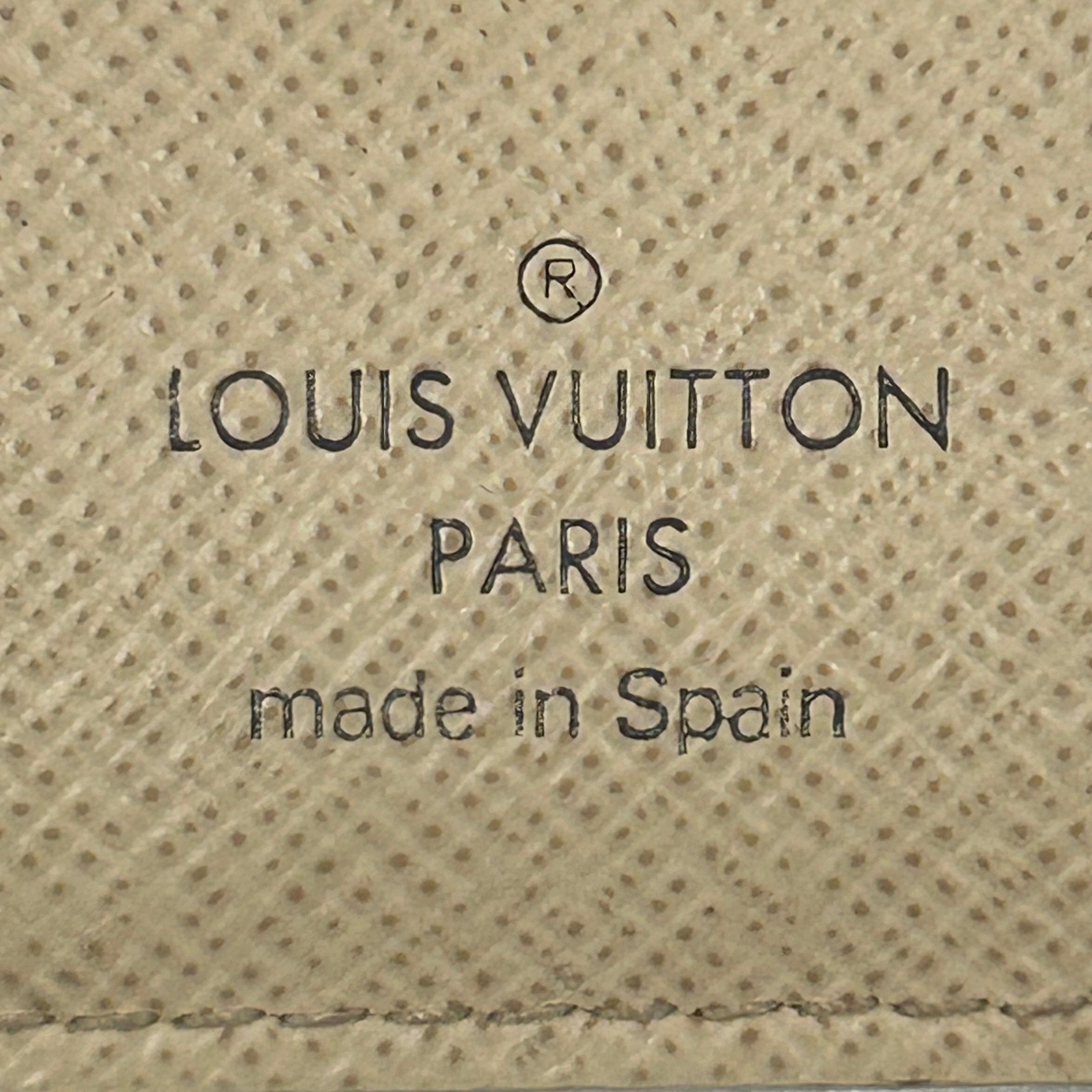 LOUIS VUITTON/Long Wallet/Monogram/Leather/WHT/L's/DAMIER AZUR view 6