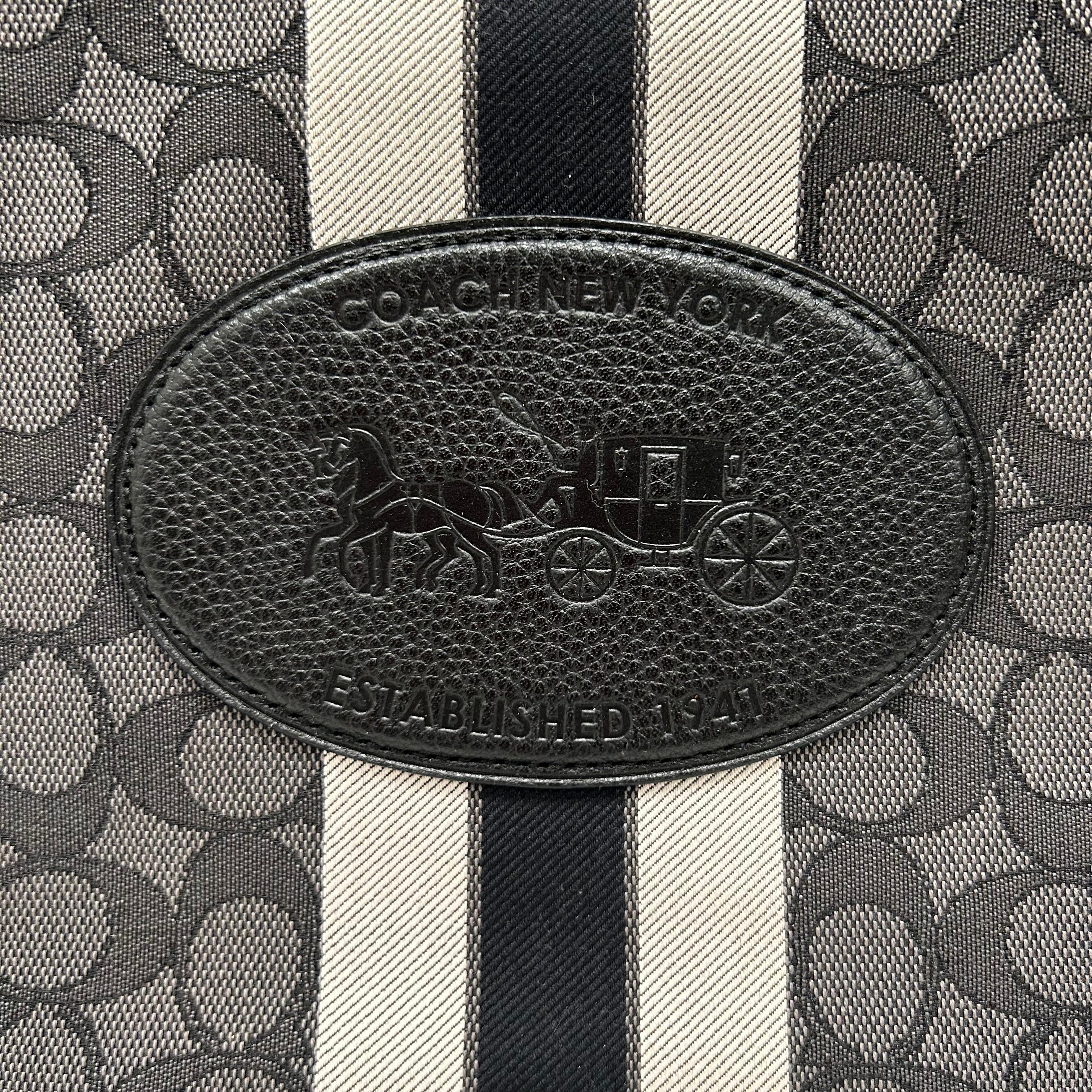 COACH/Cross Body Bag/Monogram/Cotton/GRY/Chase Signature C Jacquard view 6