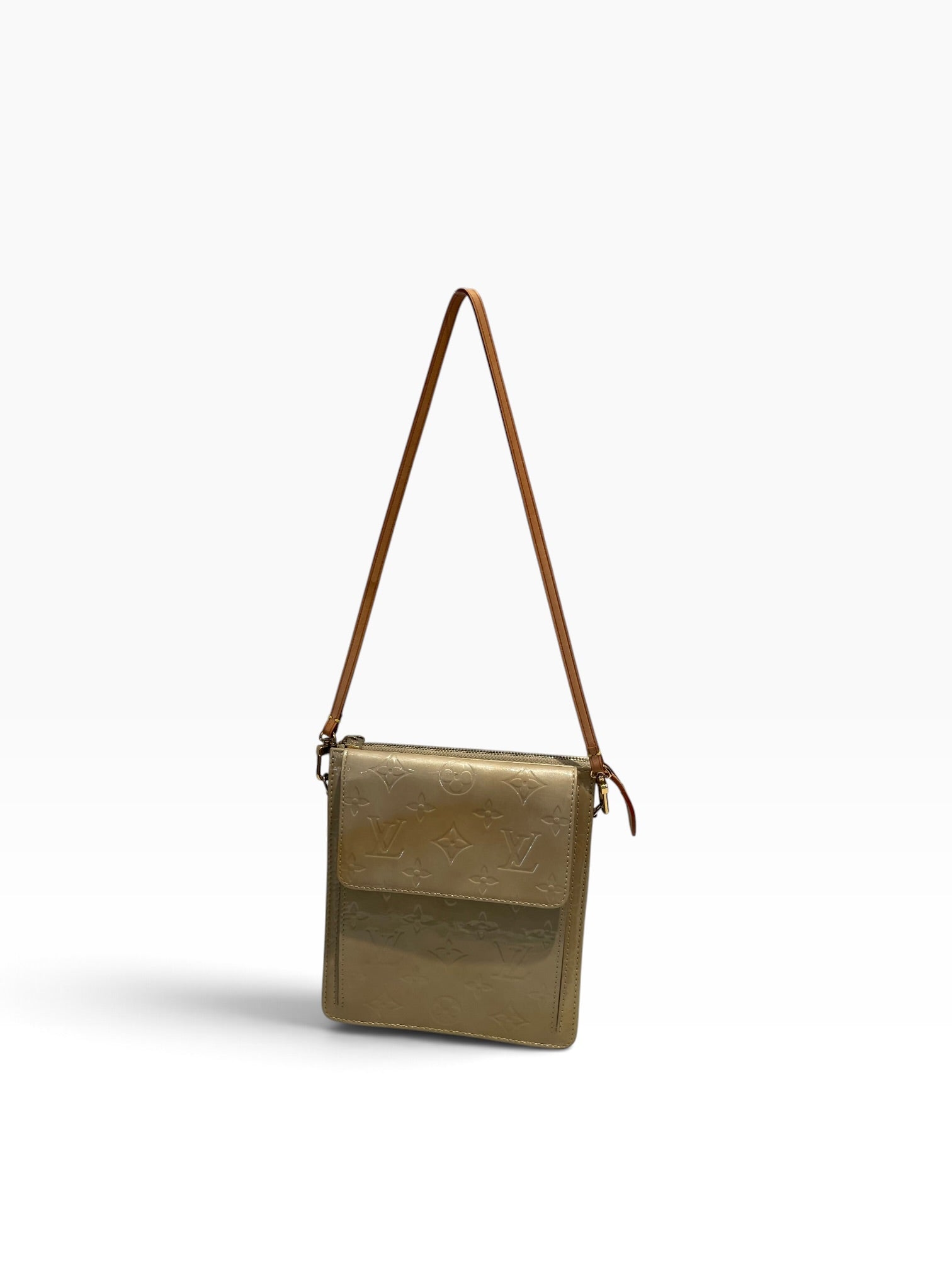 LOUIS VUITTON/Hand Bag/BEG/Mono Vernis Mott view 1