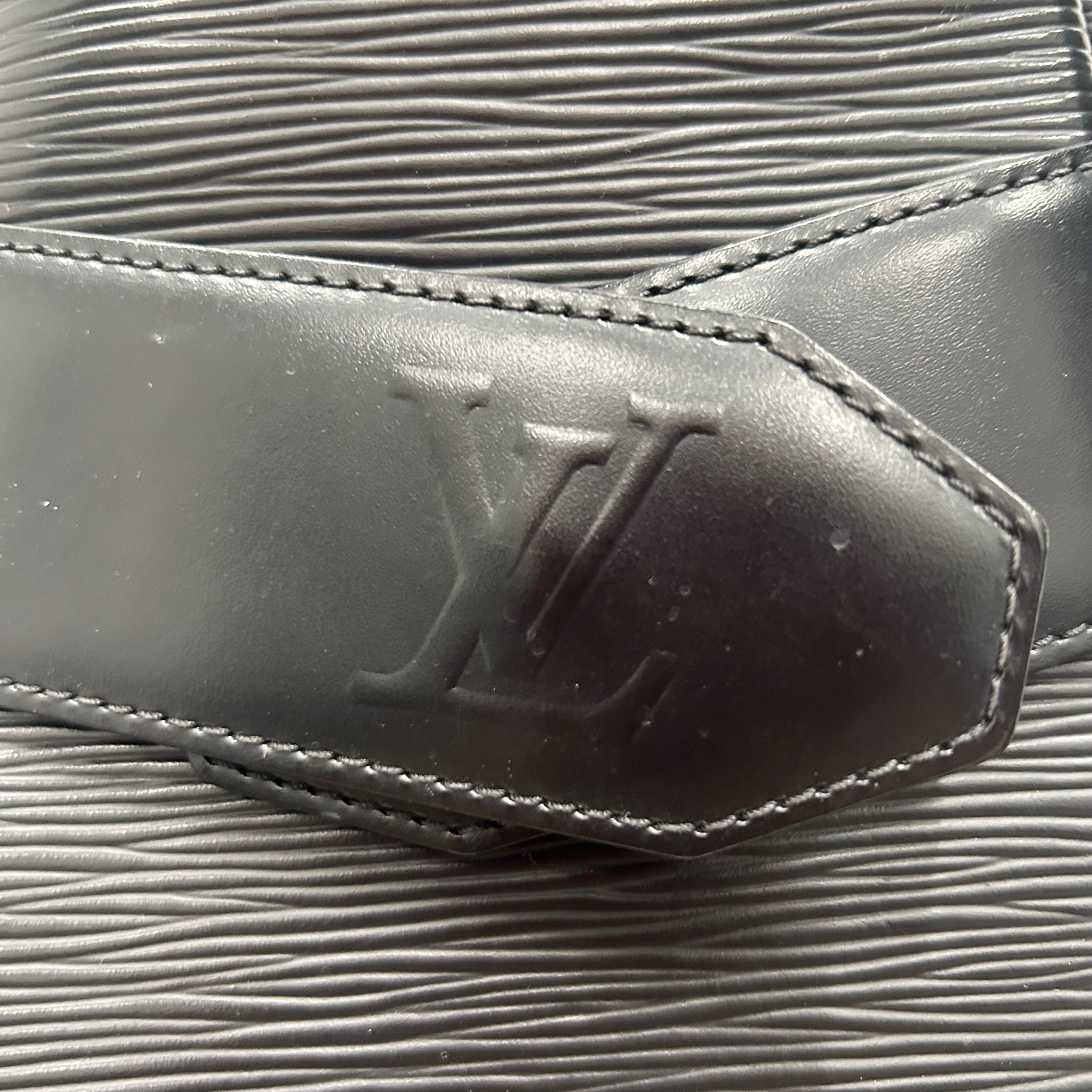 LOUIS VUITTON/Bag/Leather/BLK/EPI LEATHER SAC D'EPAULE view 3