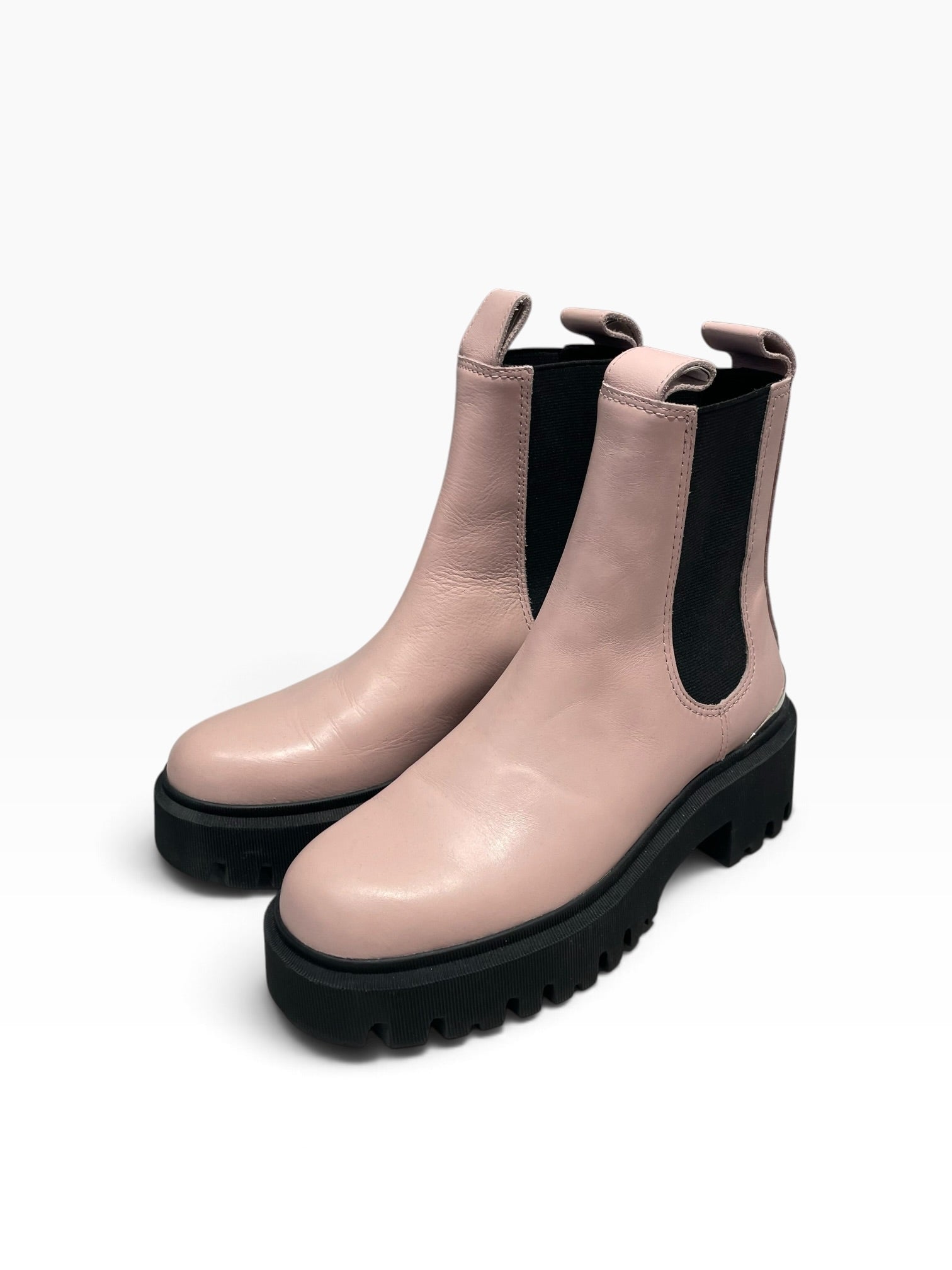 maje/Shoes/US 5.5/Leather/PNK/Biker Shoe view 1