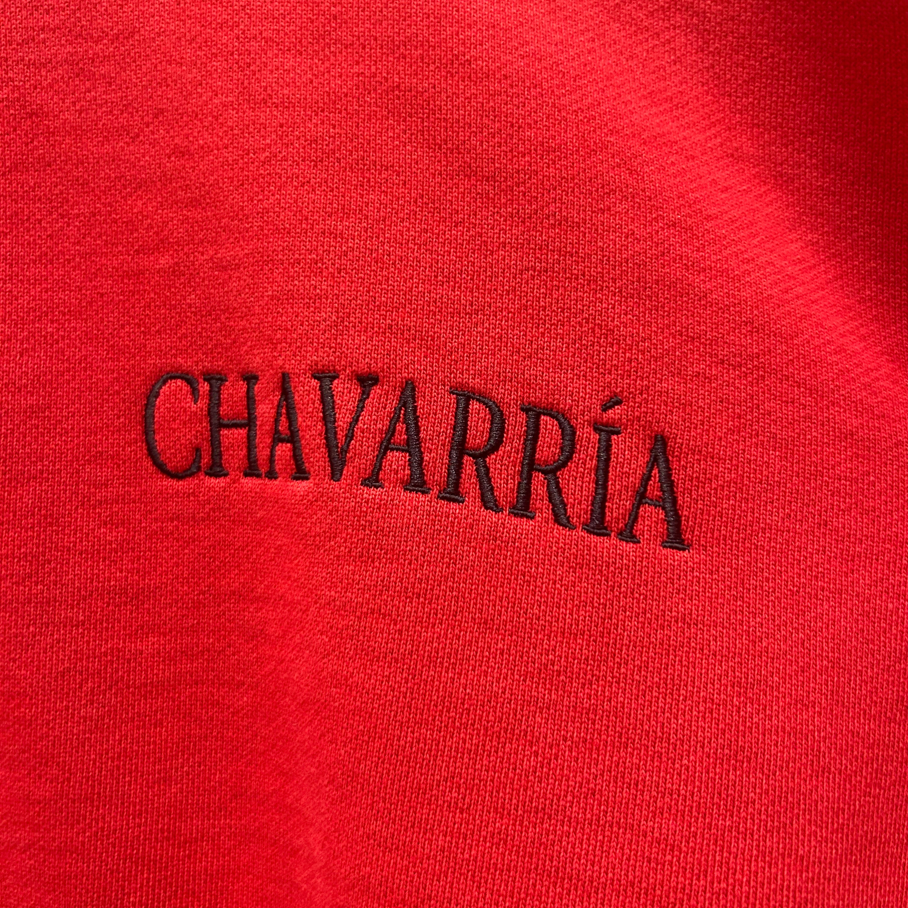 ZARA/WILLY CHAVARRIA/Zip Up Hoodie/XL/Cotton/RED/Oversize/ view 3