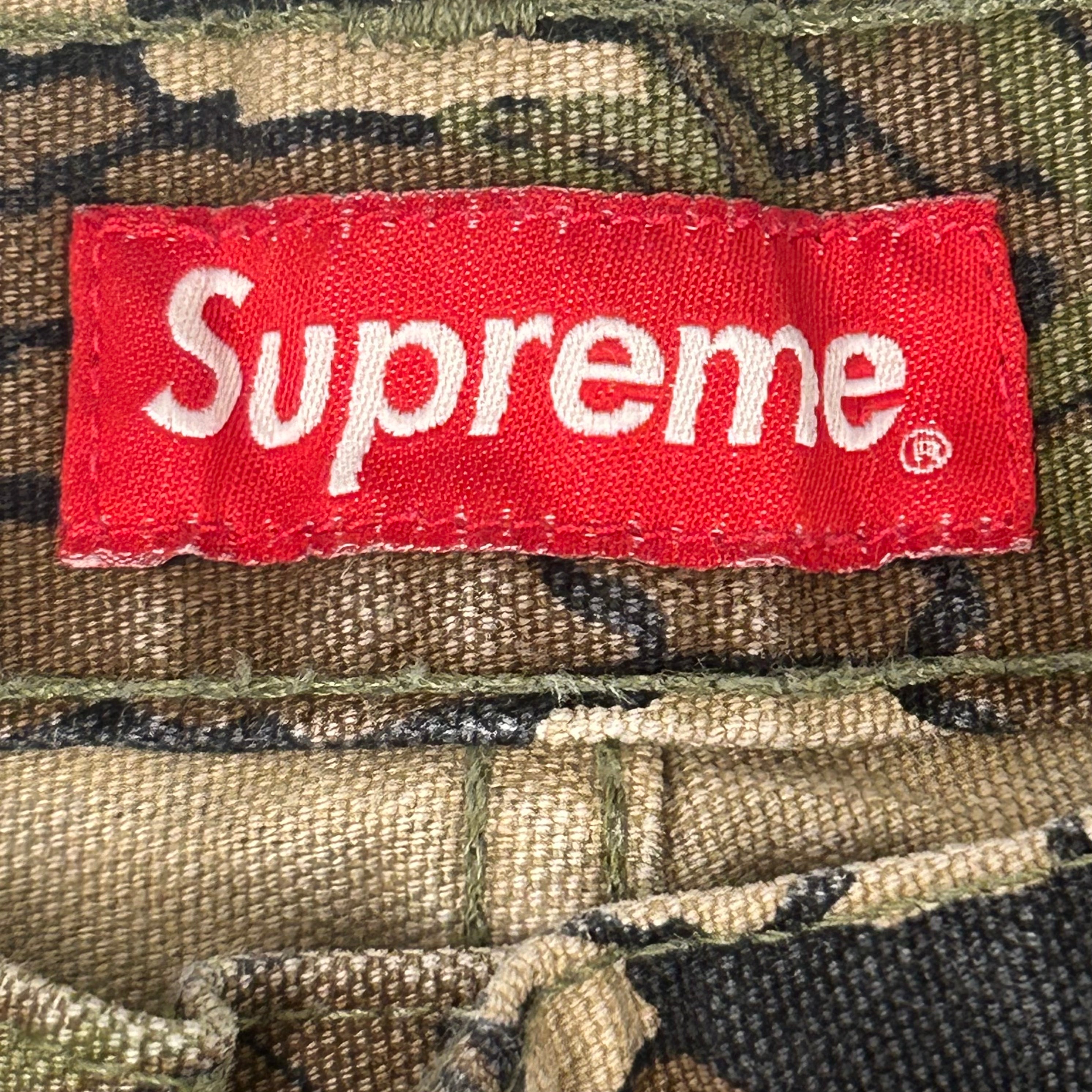 Supreme/Straight Pants/30/Cotton/KHK/Camouflage/ view 3