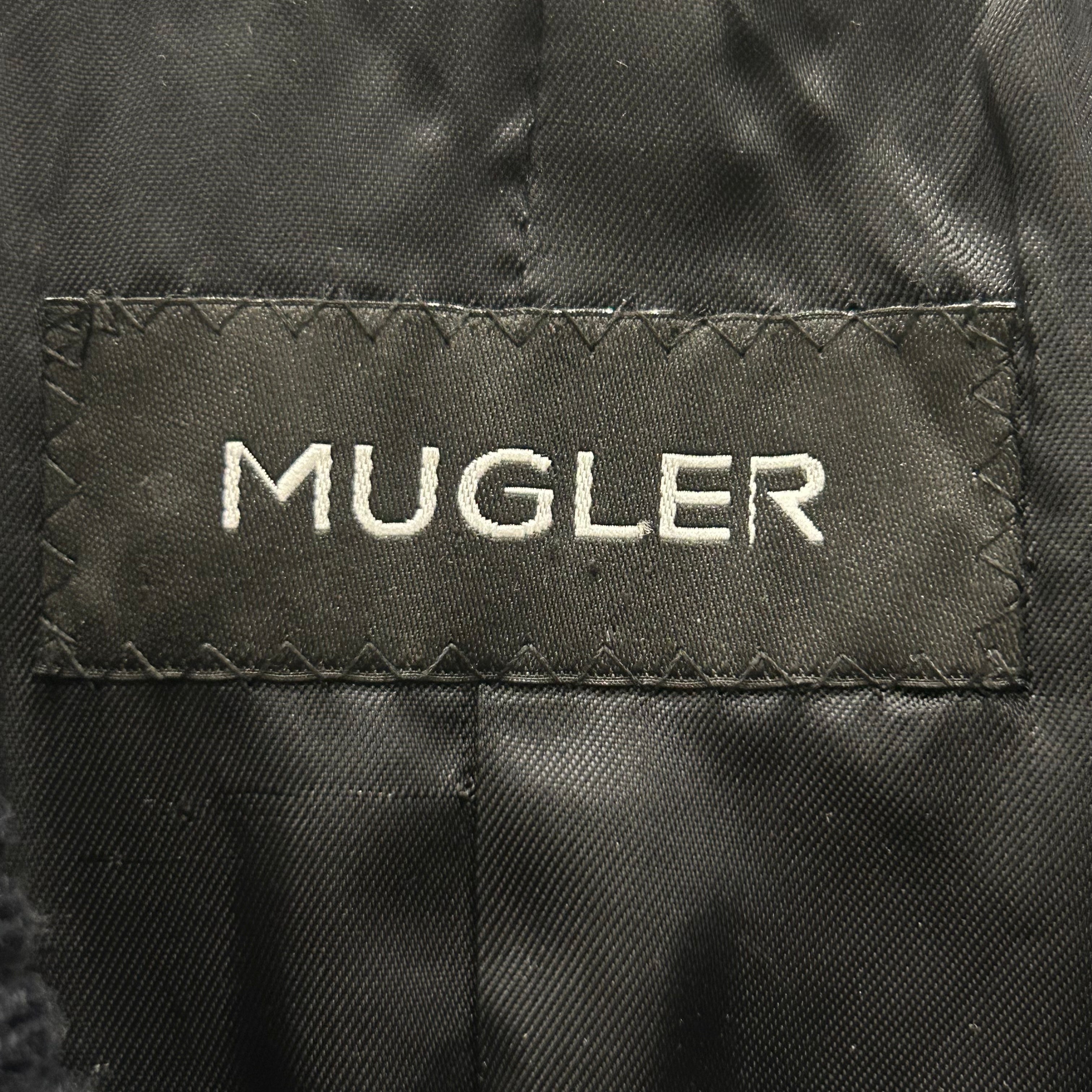 MUGLER/Jacket/44/Cotton/NVY/ view 4