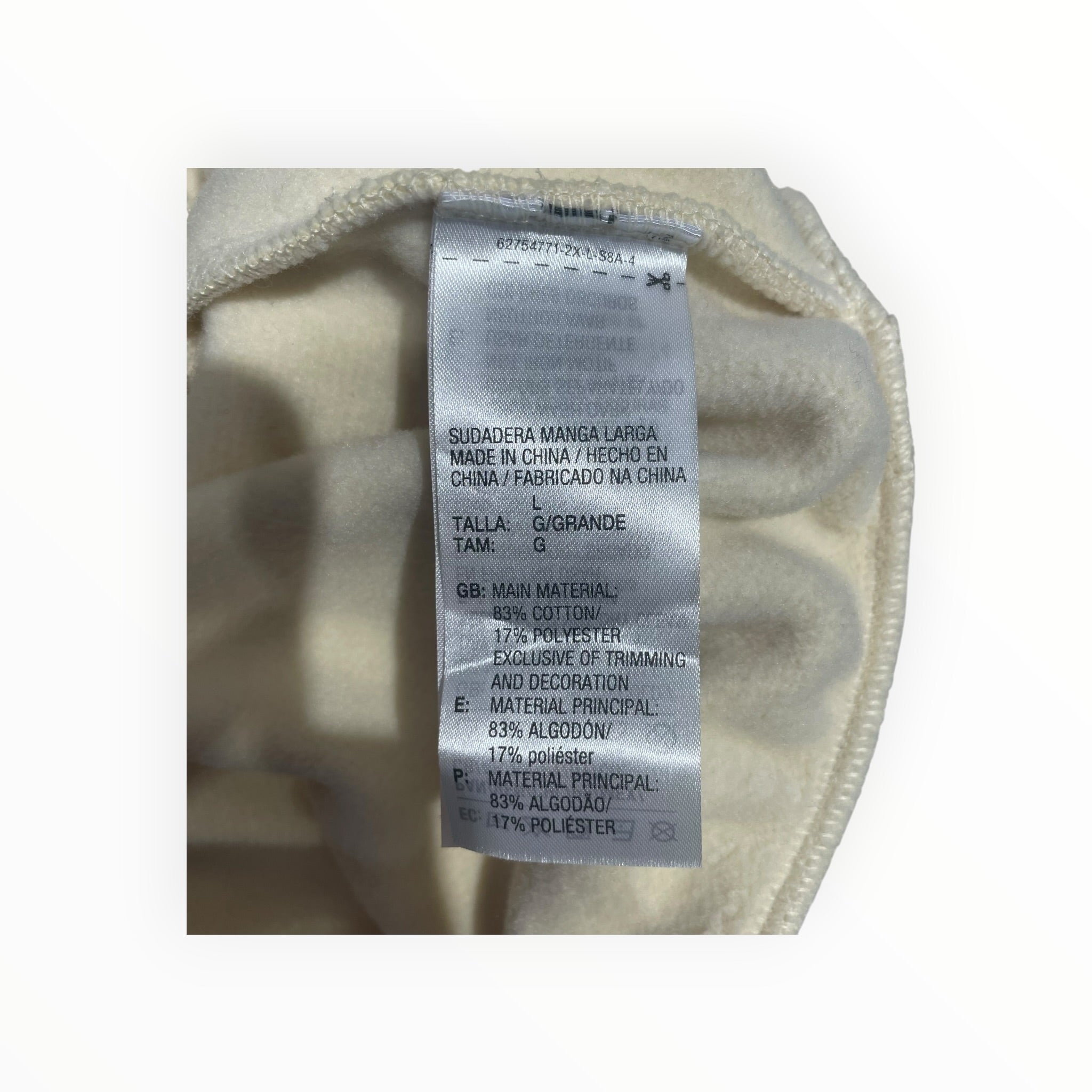 FEAR OF GOD/adidas/Tops/L/IVR/Heavy Fleece view 4