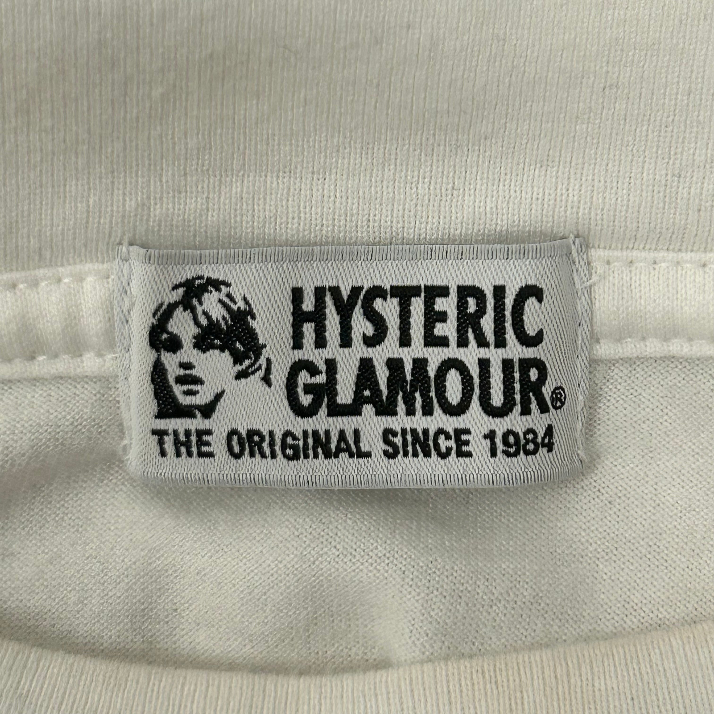 HYSTERIC GLAMOUR/T-Shirt/Cotton/WHT/Graphic/"IM PROUD TO BE HYSTERIC" view 4