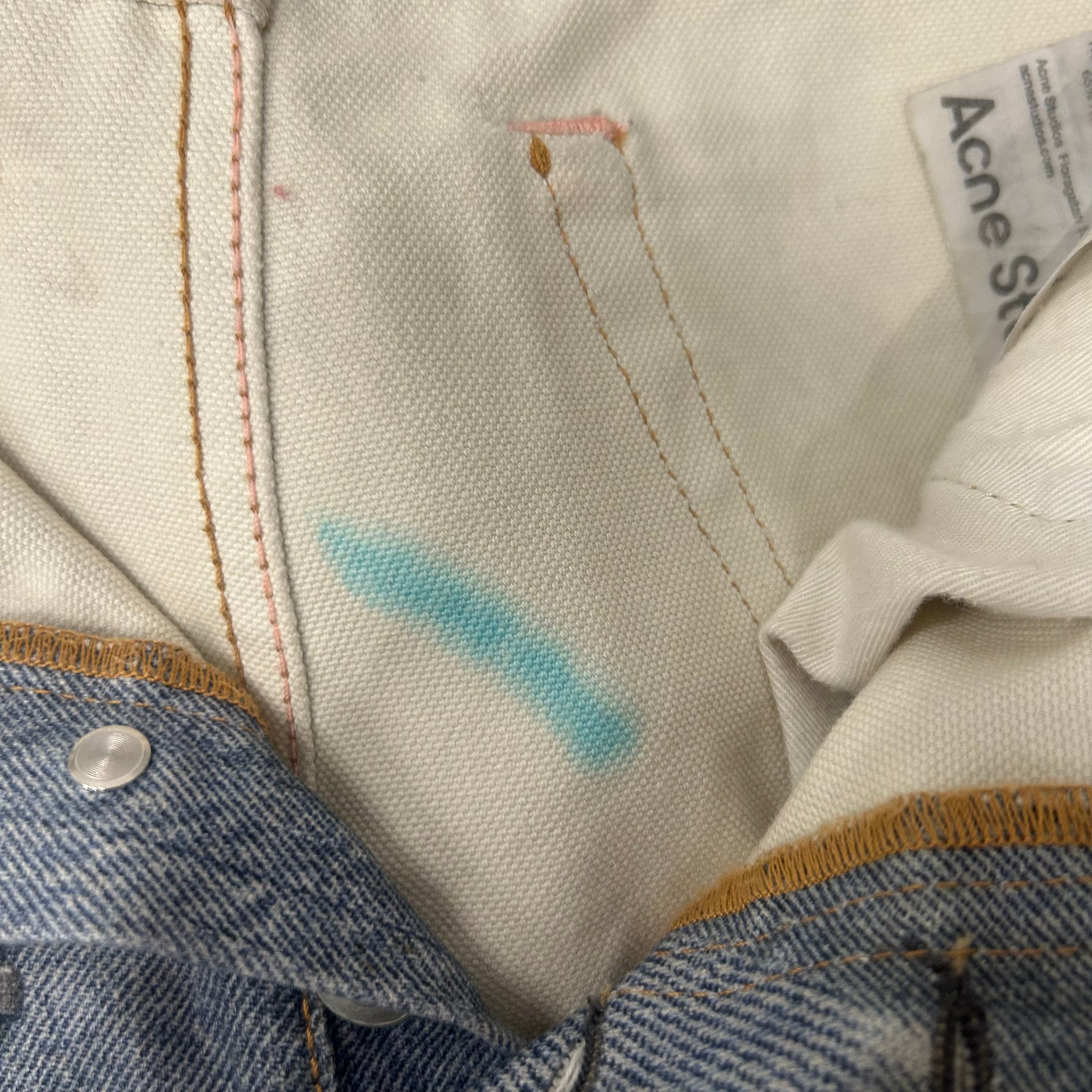 Acne Studios/Shorts/25/Cotton/MLT/Graphic/splatter paint, keychain view 4