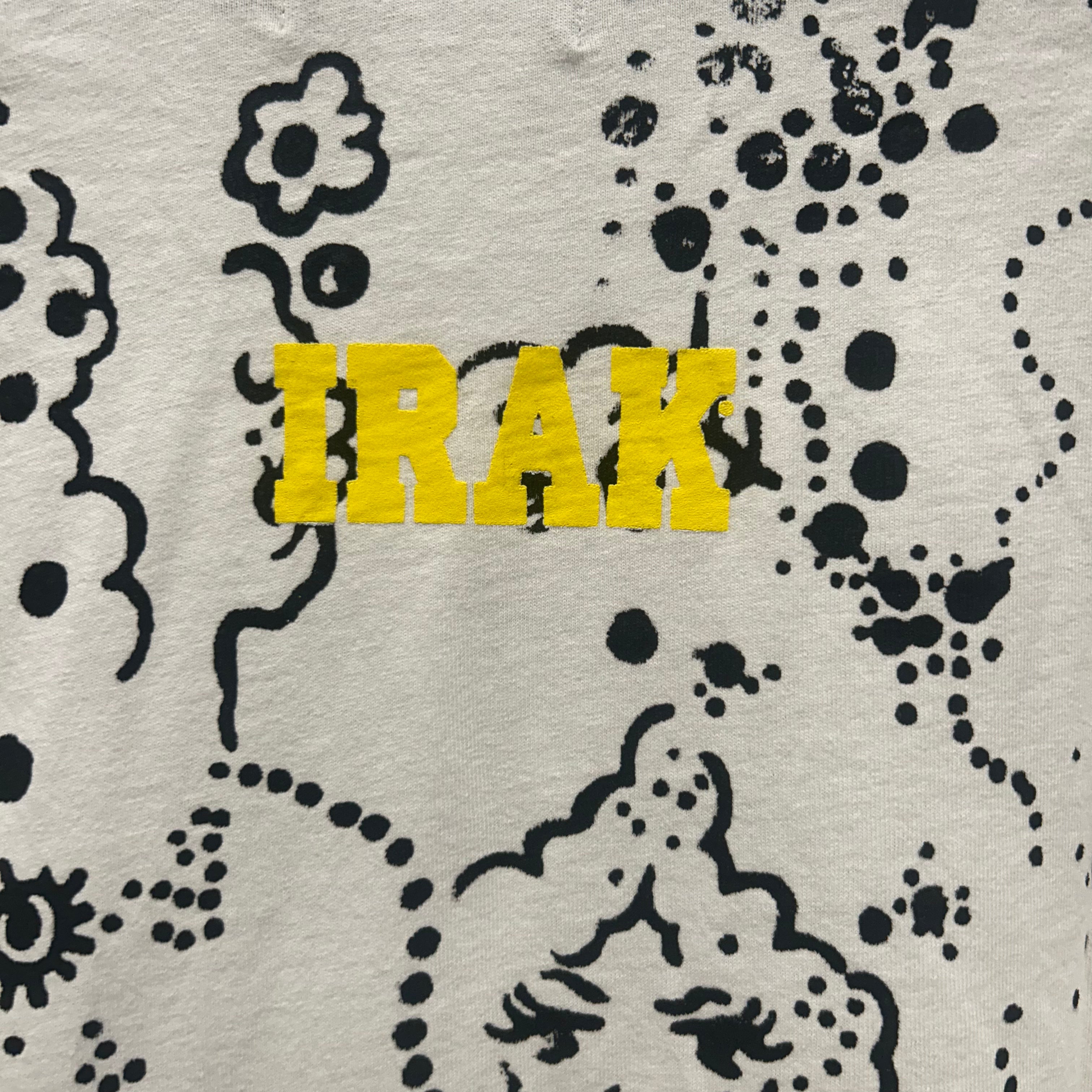 DENIM TEARS/IRAK/T-Shirt/M/Cotton/WHT/All Over Print/ view 4