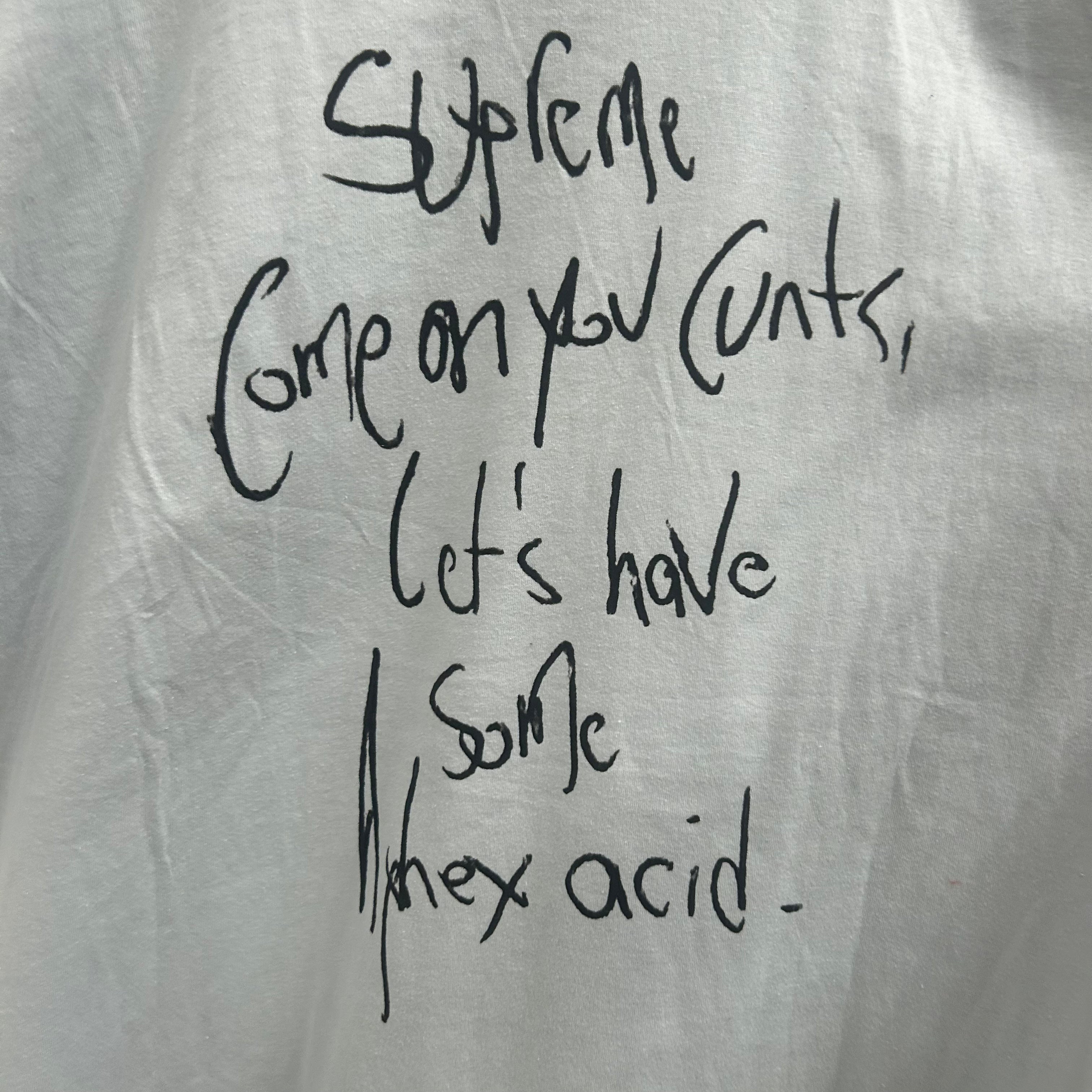 Supreme/T-Shirt/XXL/Cotton/GRY/Aphex Twins Windowlicker view 5