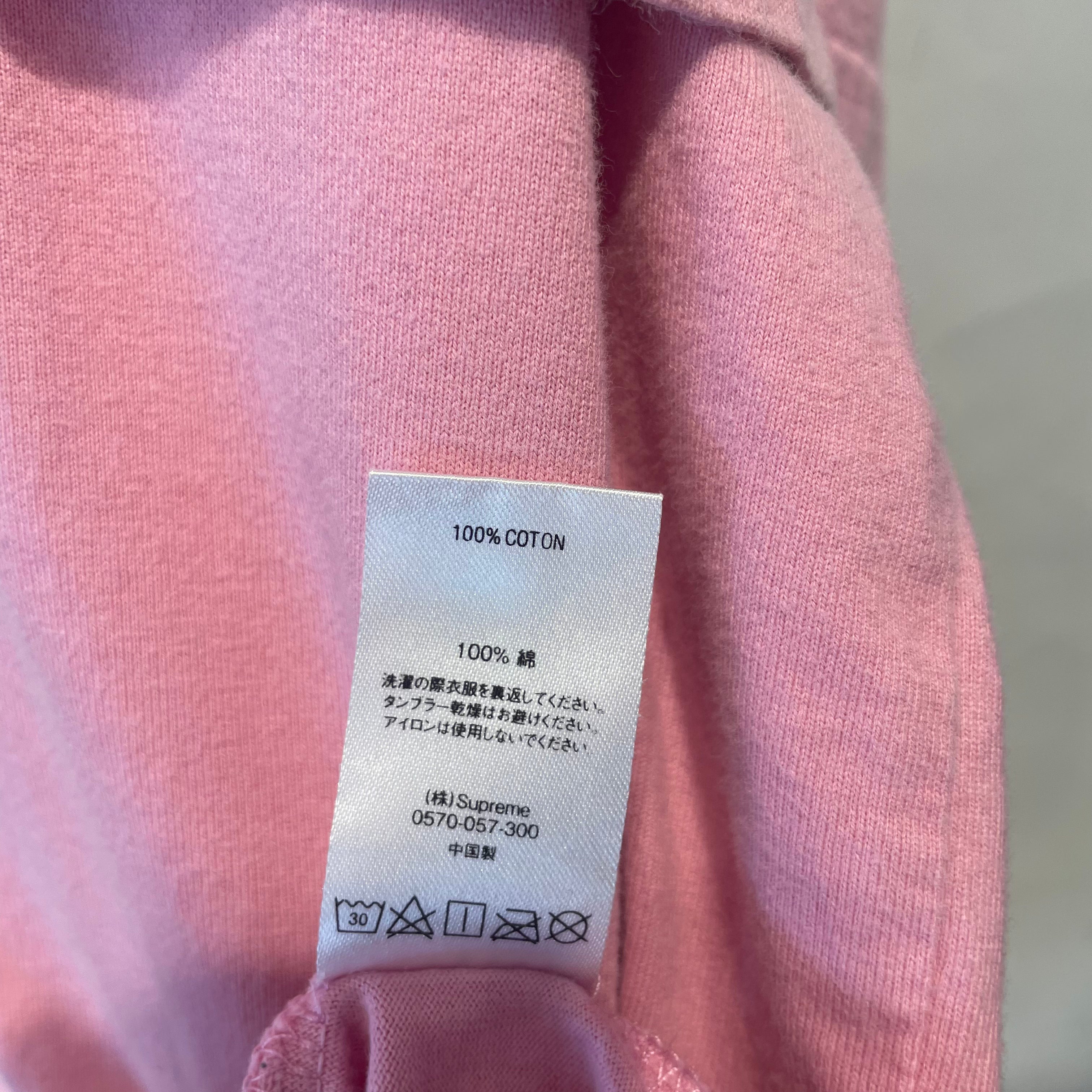 Supreme/T-Shirt/XL/Cotton/PNK/Bullion Logo S/S Top view 5