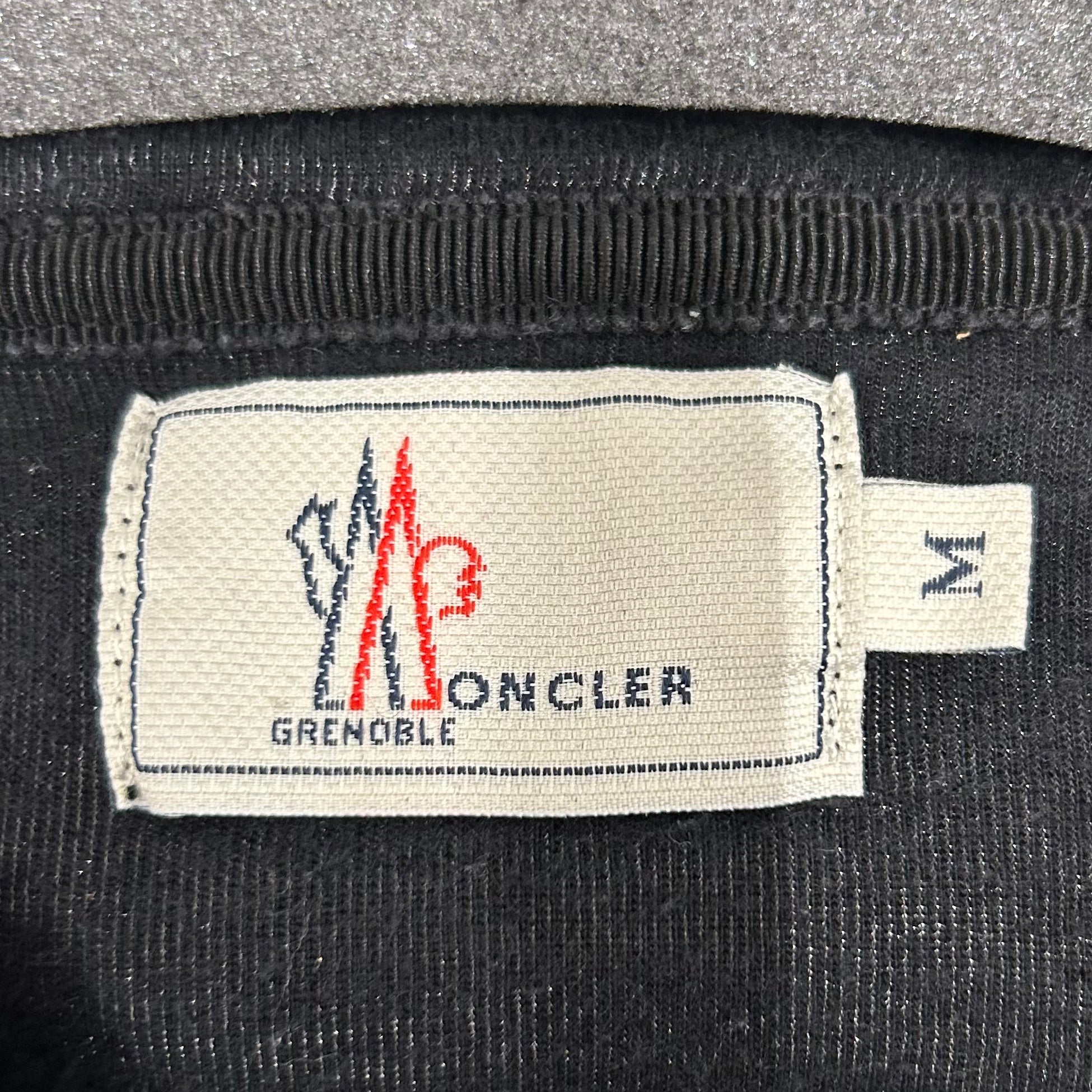 MONCLER/Zip Up Hoodie/M/Cotton/BLK/Grenoble - Shrunk view 3