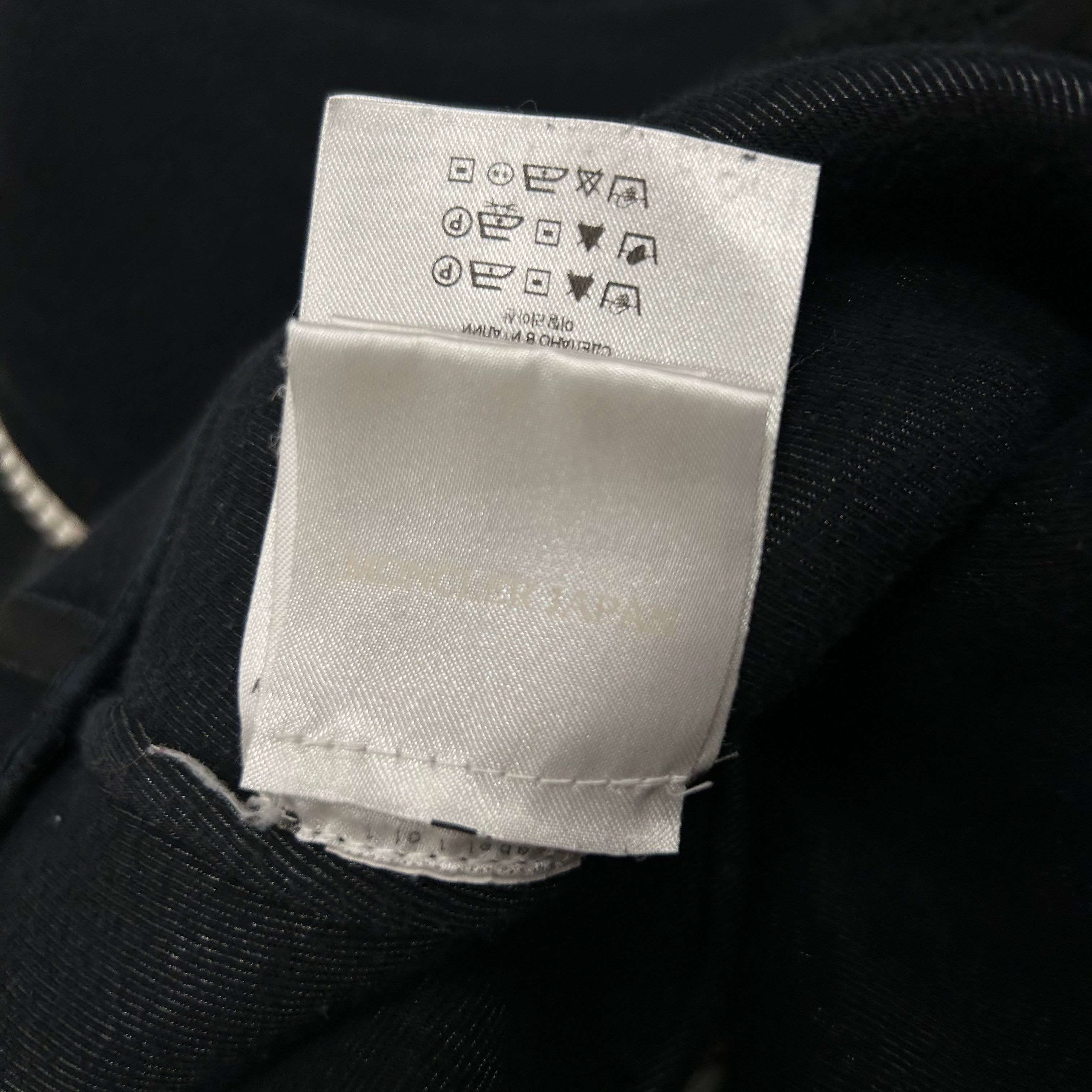 MONCLER/Zip Up Hoodie/M/Cotton/BLK/Grenoble - Shrunk view 4