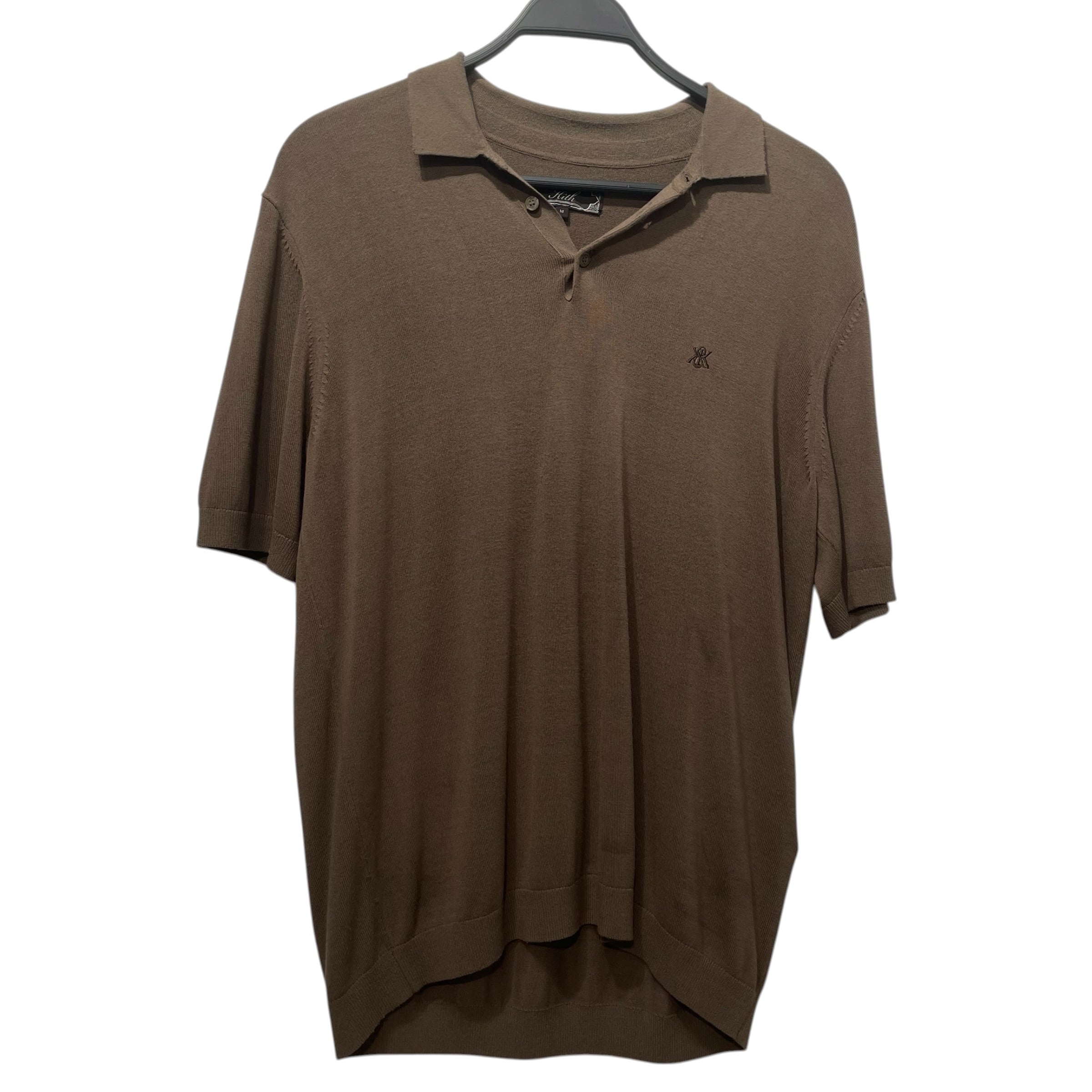 KITH/Polo Shirt/M/BRW/KITH SuperFine Viscose Knit view 1