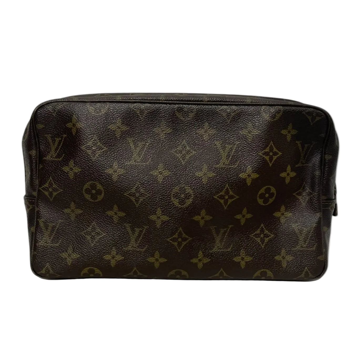 LOUIS VUITTON/Pouch/Monogram/Leather/BRW/Vanity Leather Handbag view 1