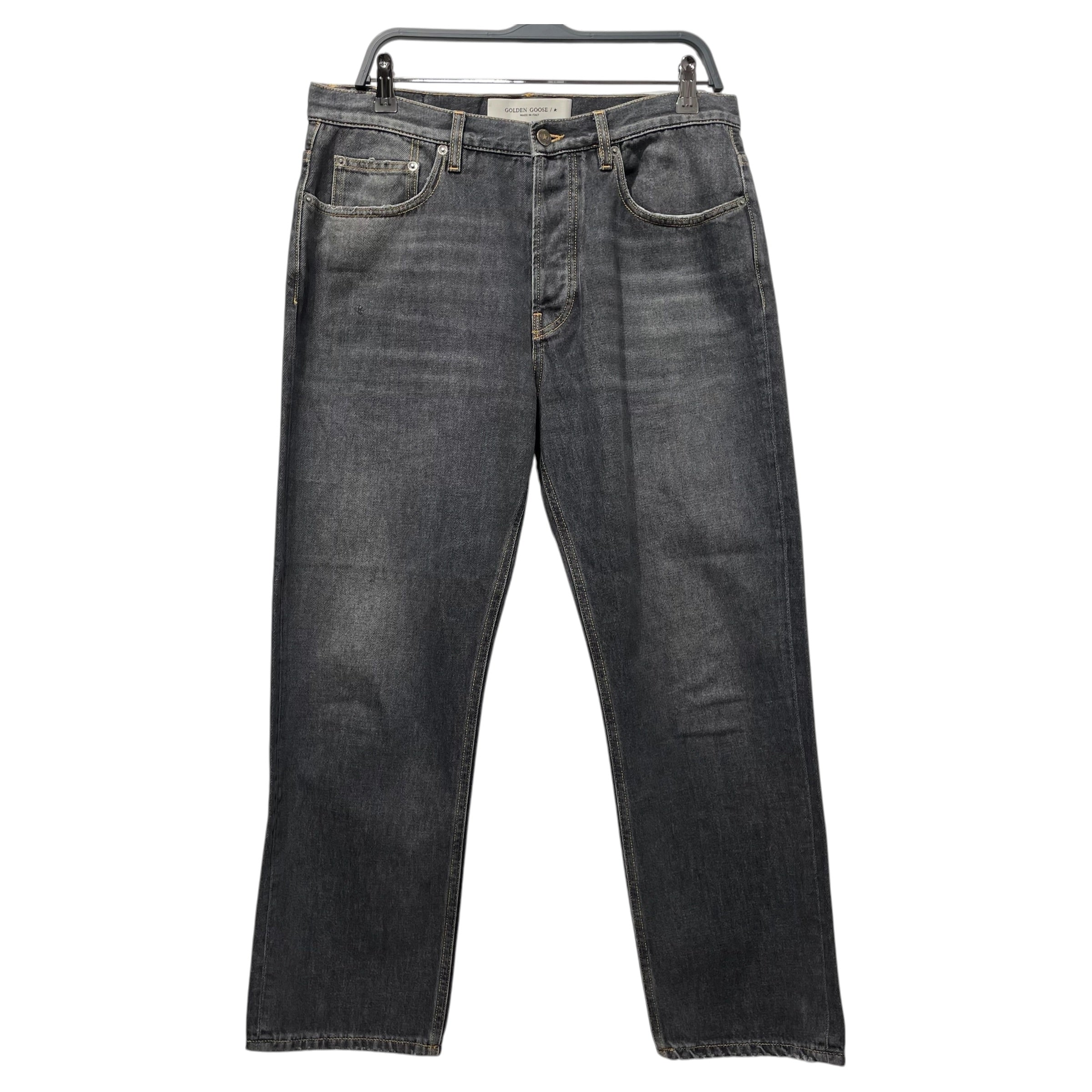 GOLDEN GOOSE/Pants/32/Denim/BLK/WASHED EFFECT BLACK view 1
