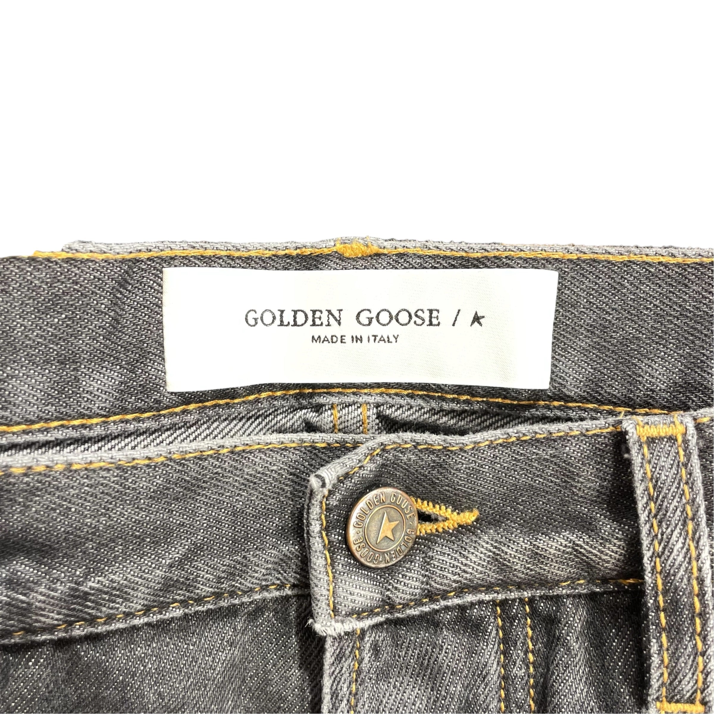 GOLDEN GOOSE/Pants/32/Denim/BLK/WASHED EFFECT BLACK view 4