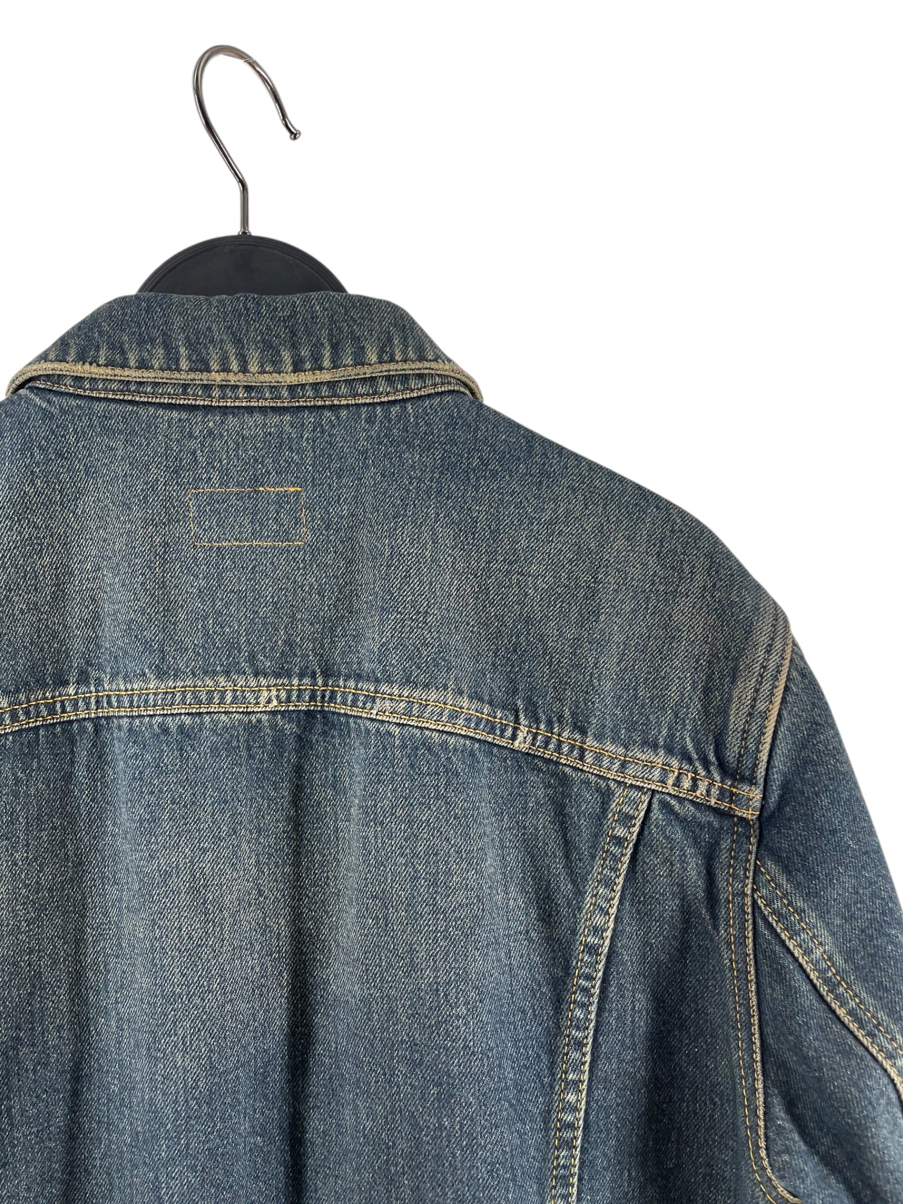 SAINT LAURENT/Denim Jkt/M/Denim/BLU/CA00985 TRUCKER JACKET view 4