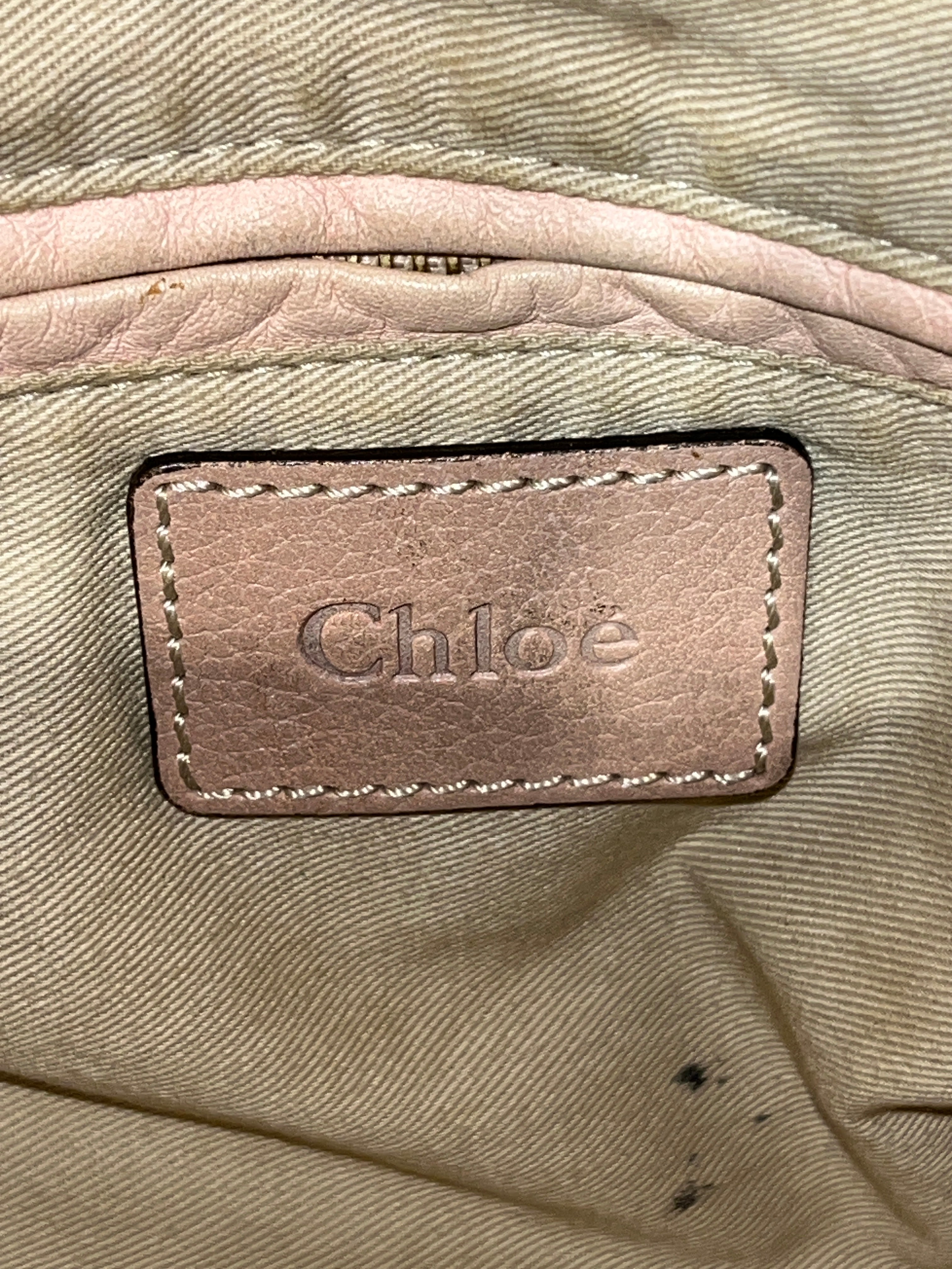 Chloe/Hand Bag/Leather/PNK/03-11-50 view 6