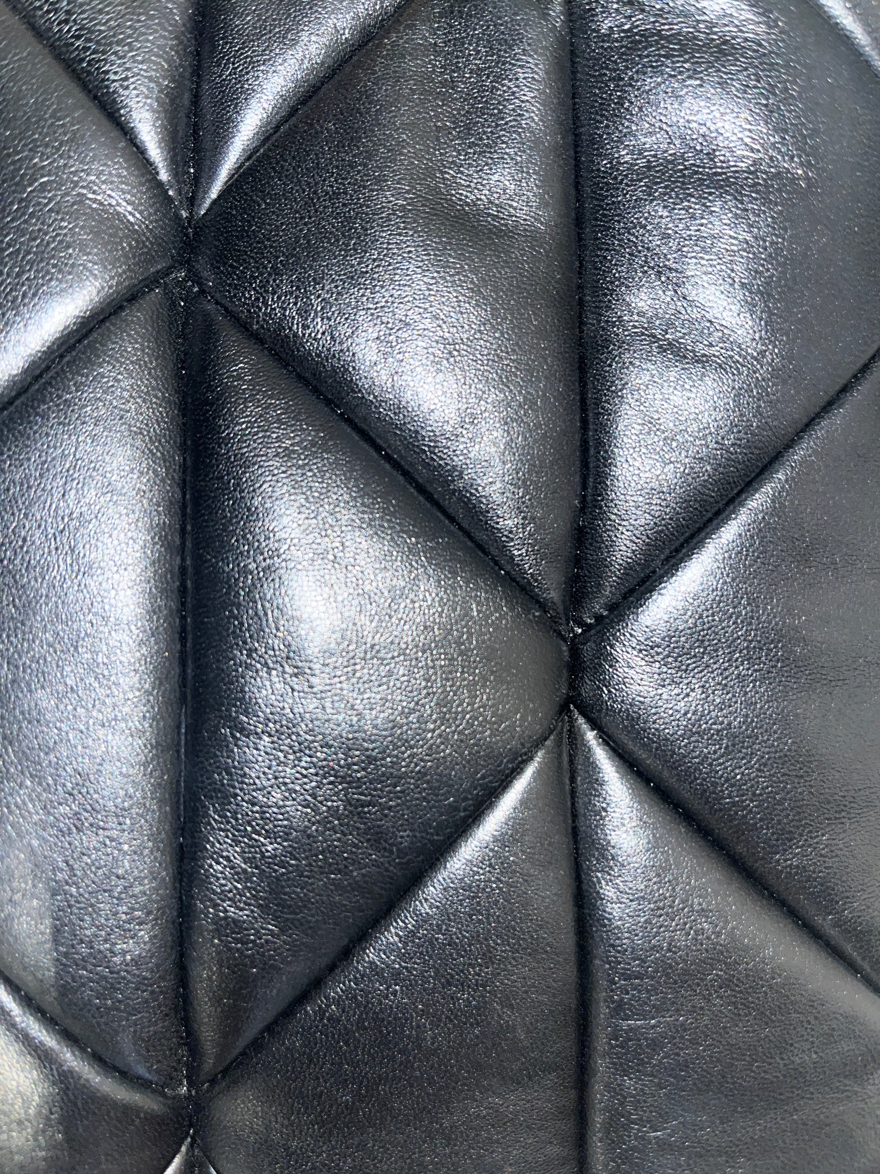 PRADA/Cross Body Bag/Leather/BLK/SYSTEM QUILTED NAPPA LEATHER F view 4